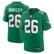 Saquon Barkley Philadelphia Eagles Nike Alternate Game Jersey -  Kelly Green