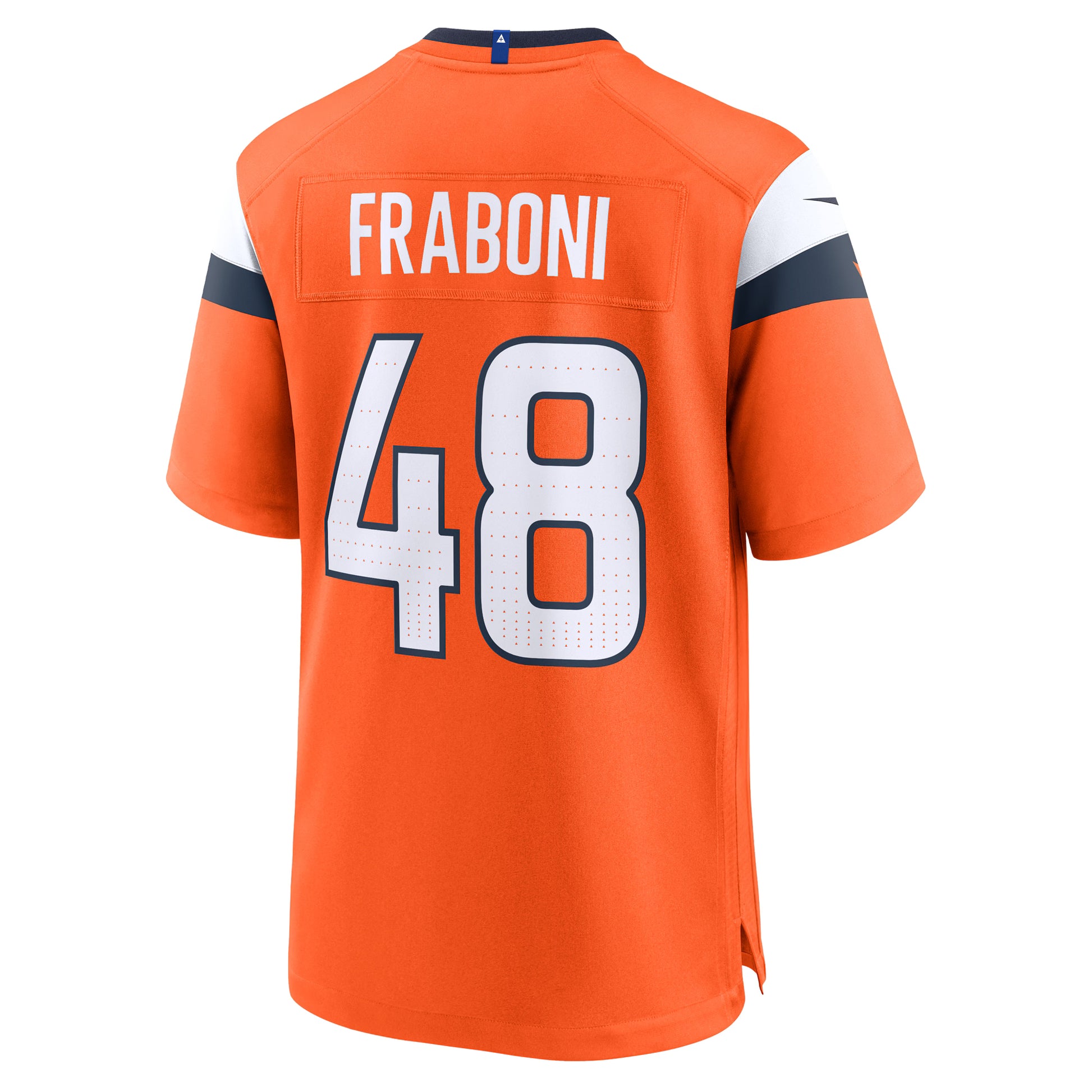 Mitchell Fraboni Denver Broncos Nike Team Game Jersey -  Orange