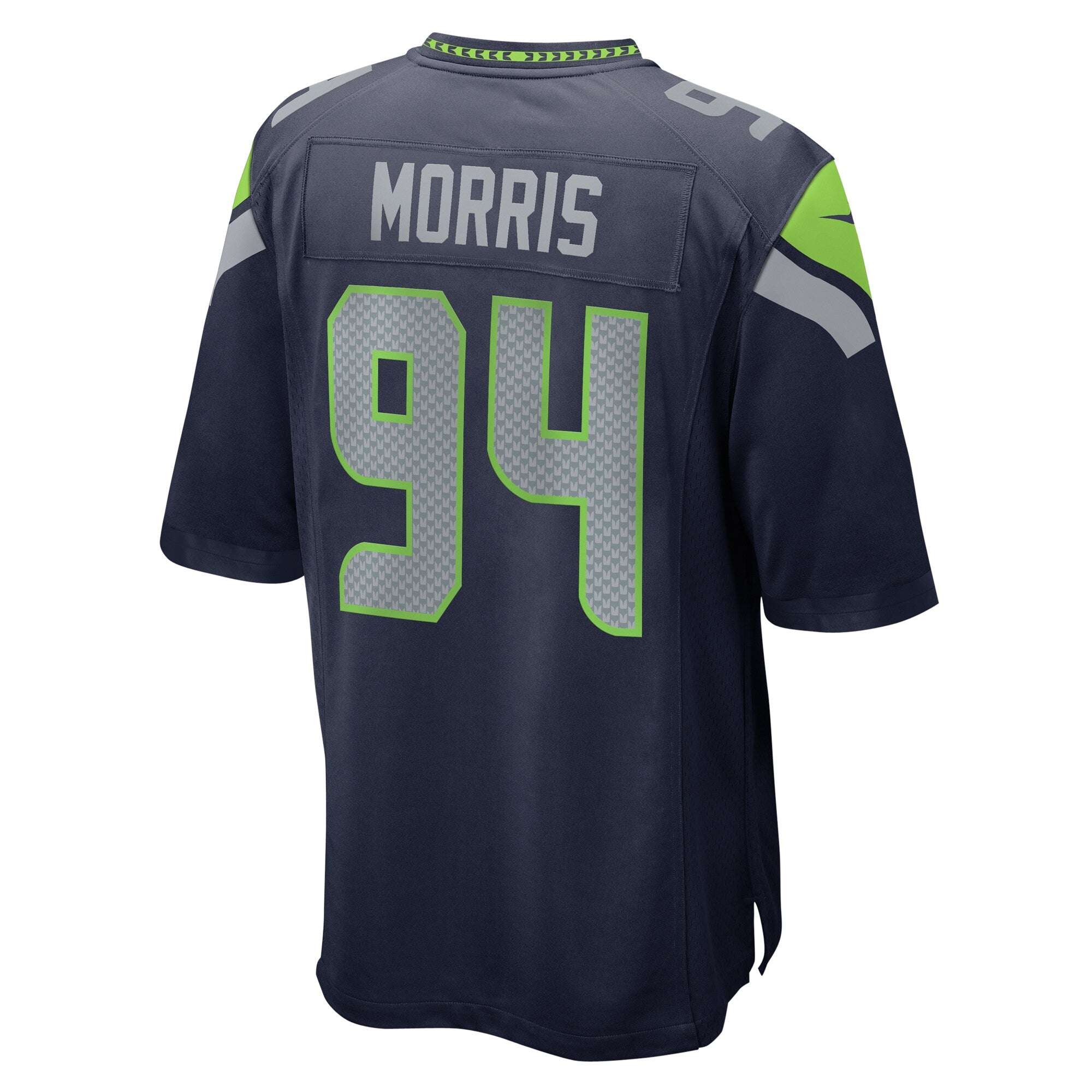 Mike Morris Seattle Seahawks Nike  Game Jersey -  College Navy
