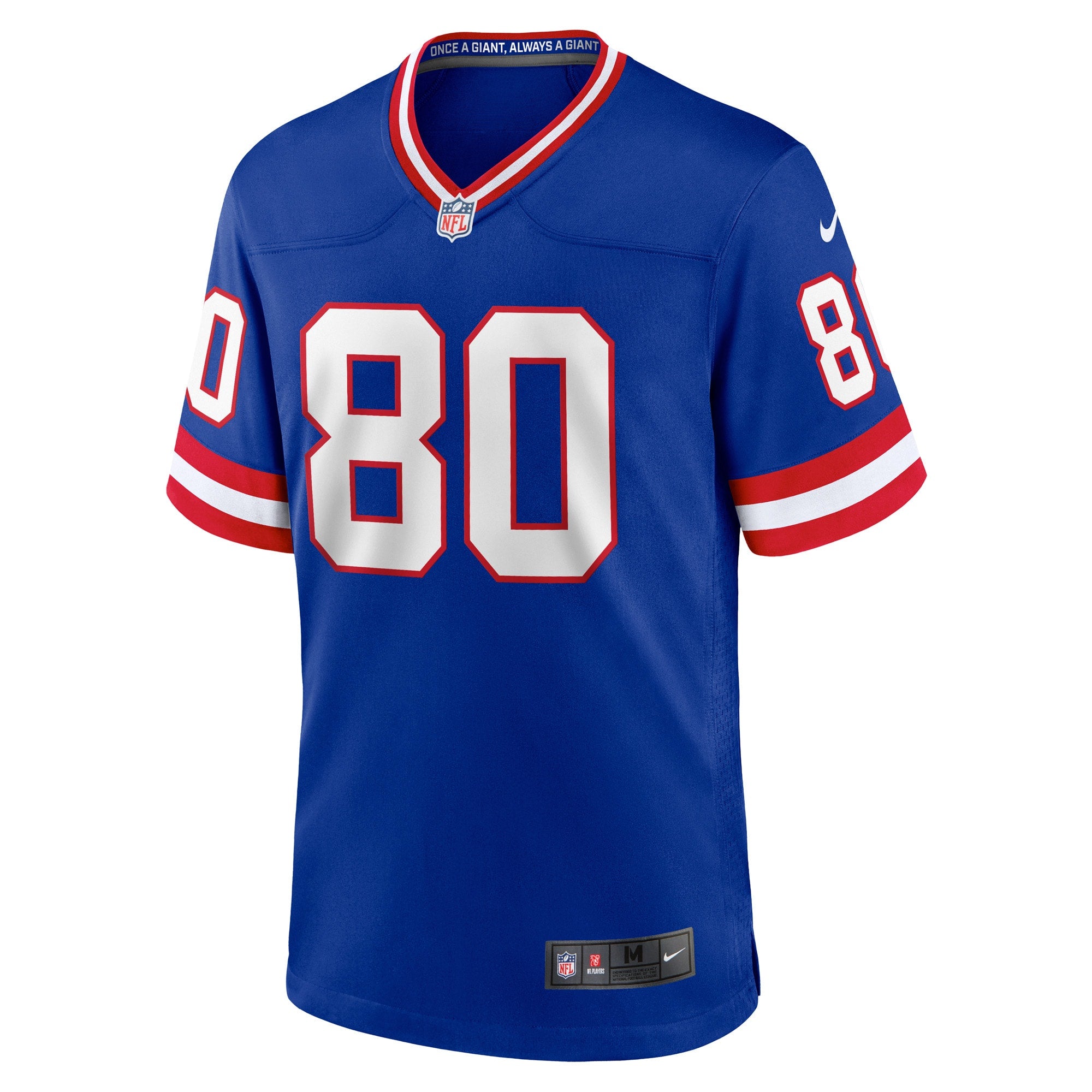 Jeremy Shockey New York Giants Nike Retired Player Alternate Game Jersey - Royal