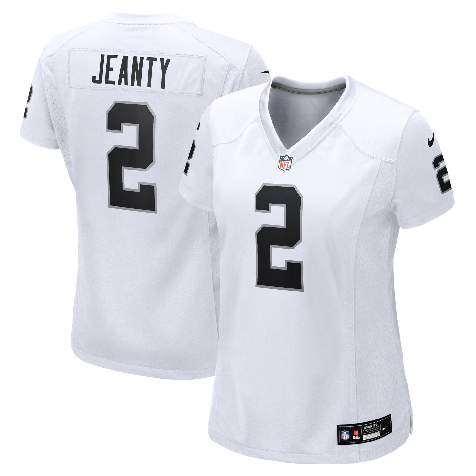 Ashton Jeanty Las Vegas Raiders Nike Women's  Game Jersey -  White