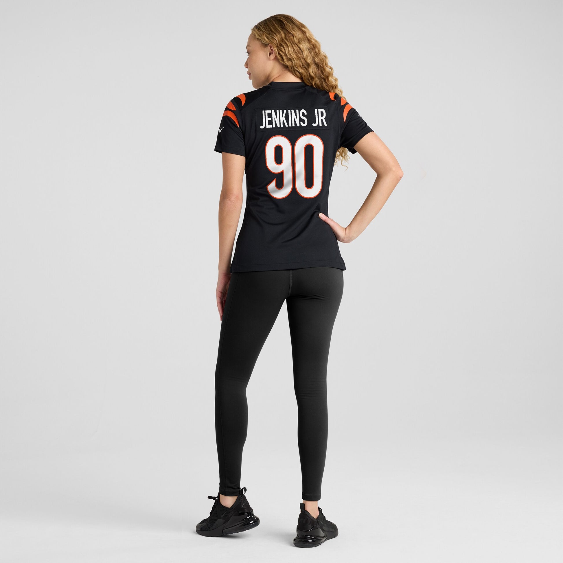 Kris Jenkins Jr. Cincinnati Bengals Nike Women's  Game Jersey -  Black