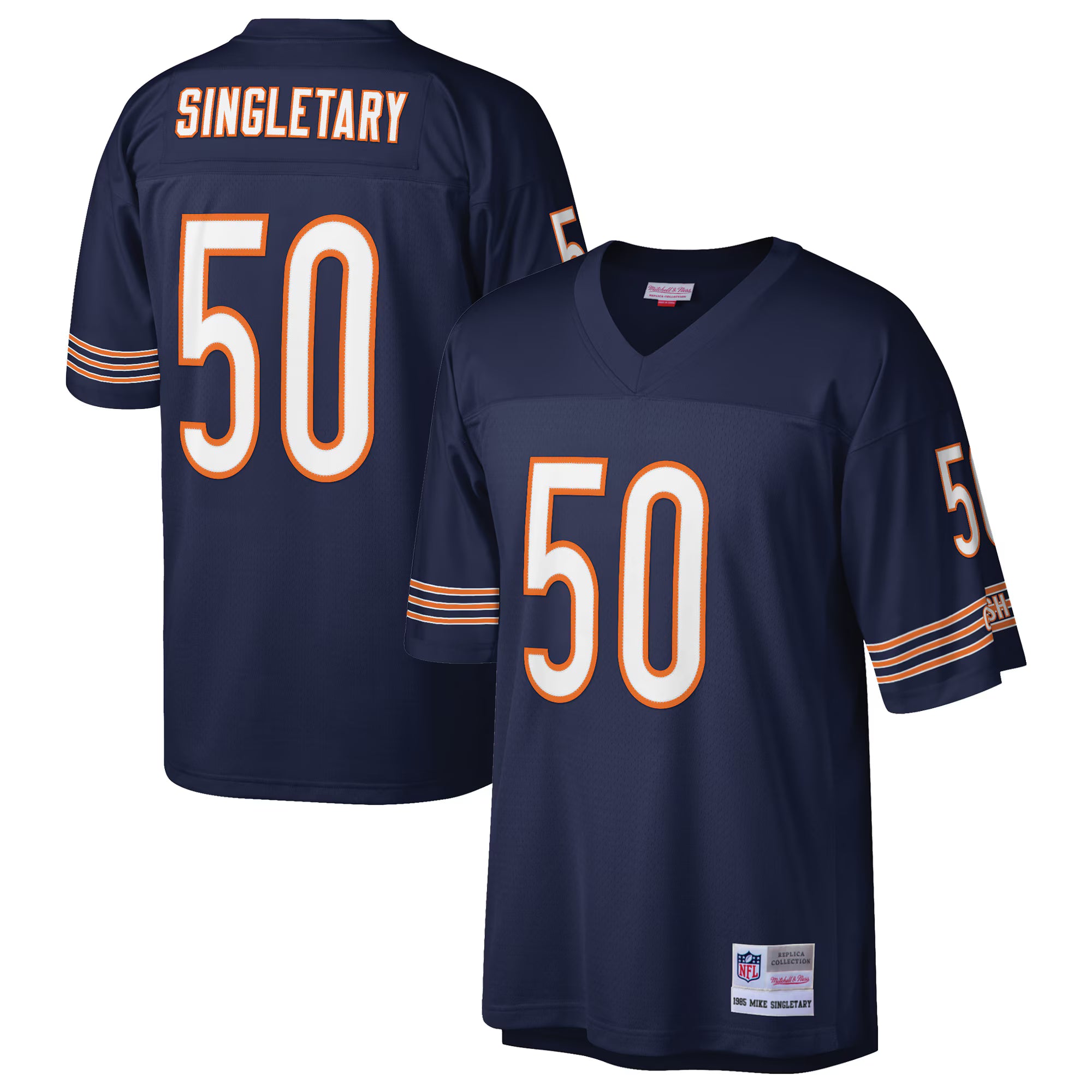 Mike Singletary Chicago Bears Mitchell &amp; Ness Retired Player Legacy Replica Jersey - Navy