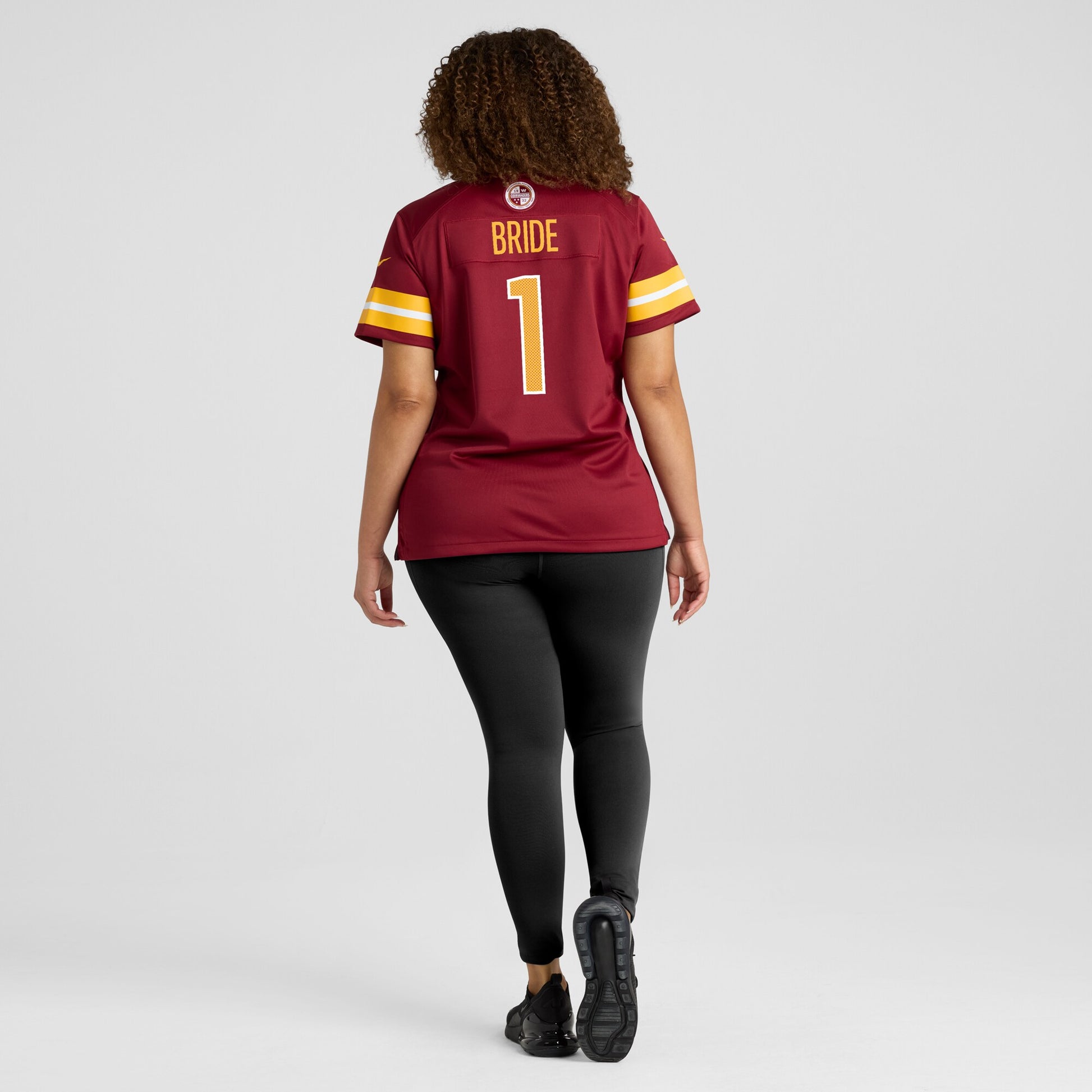 Number 1 Bride Washington Commanders Nike Women's Game Jersey - Burgundy