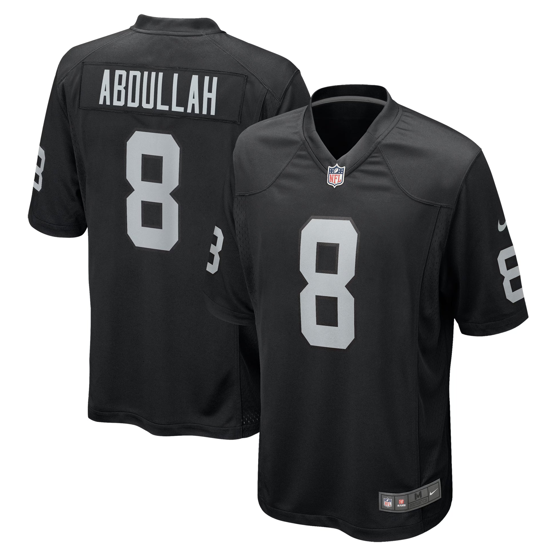 Ameer Abdullah Las Vegas Raiders Nike Team Game Jersey -  Black