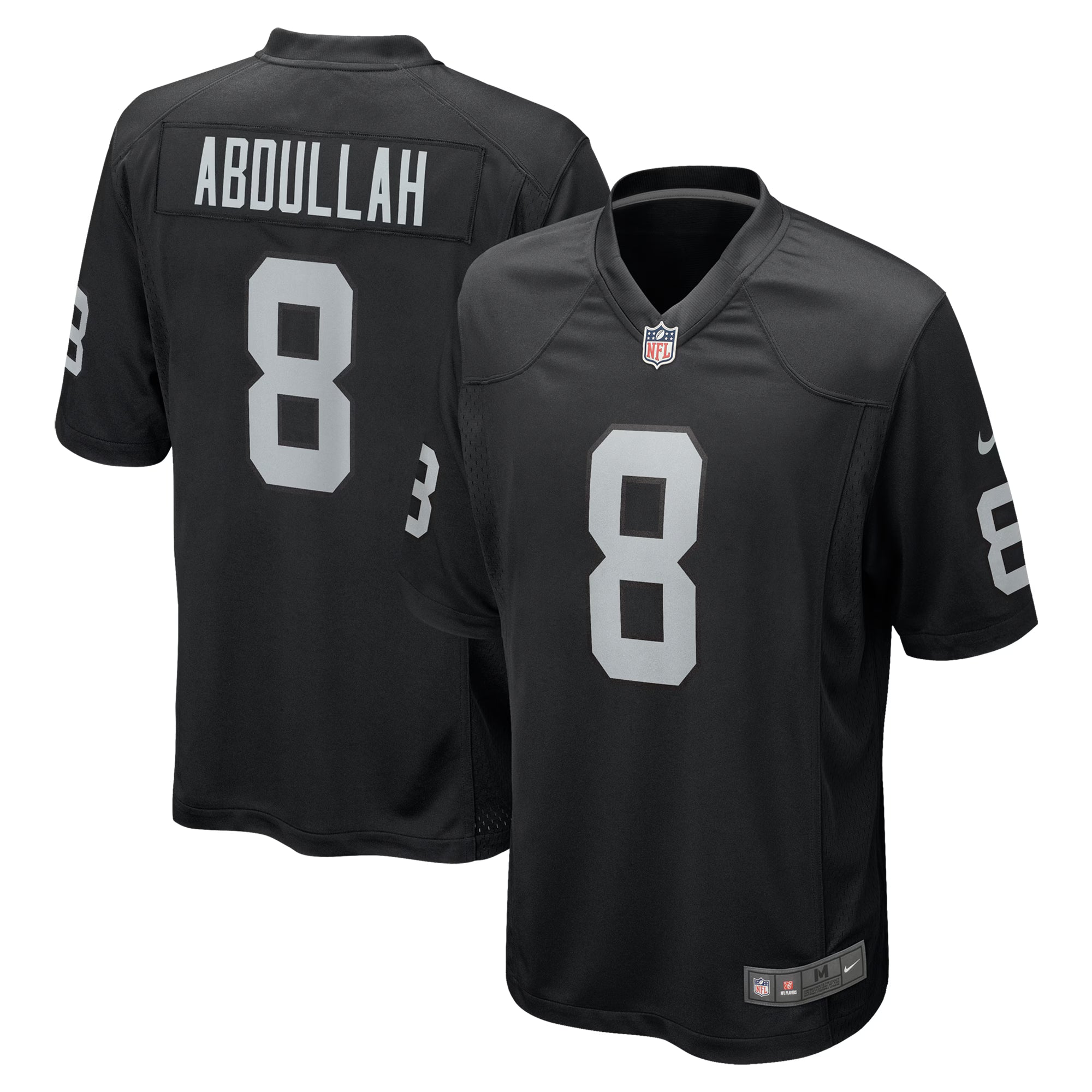Ameer Abdullah Las Vegas Raiders Nike Team Game Jersey -  Black