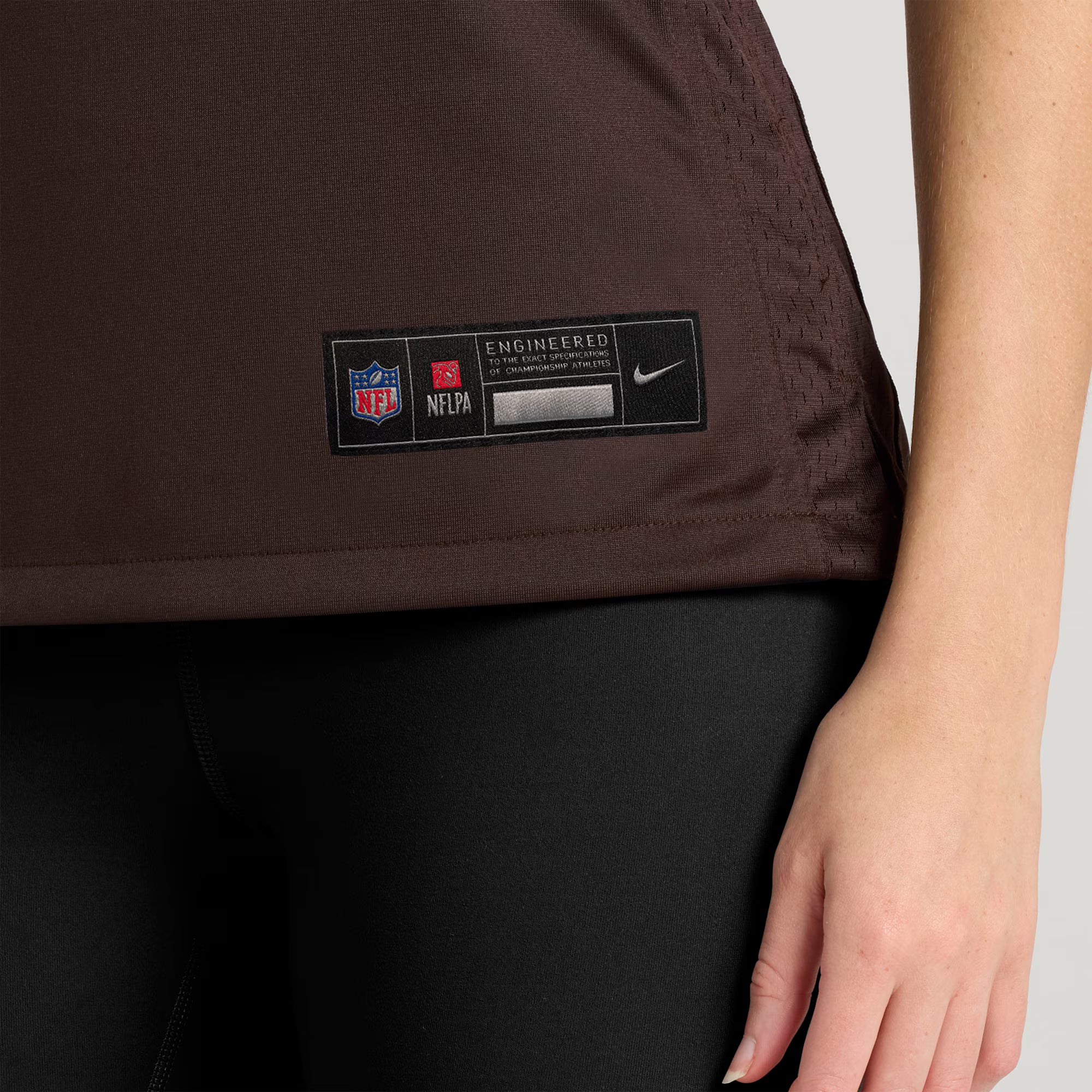 Nike Cleveland Browns Women's Custom Game Jersey - Brown