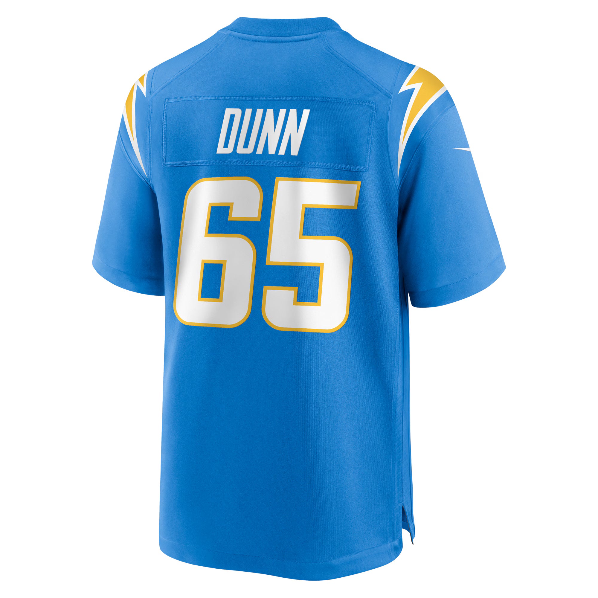 Michael Dunn Los Angeles Chargers Nike Team Game Jersey -  Powder Blue