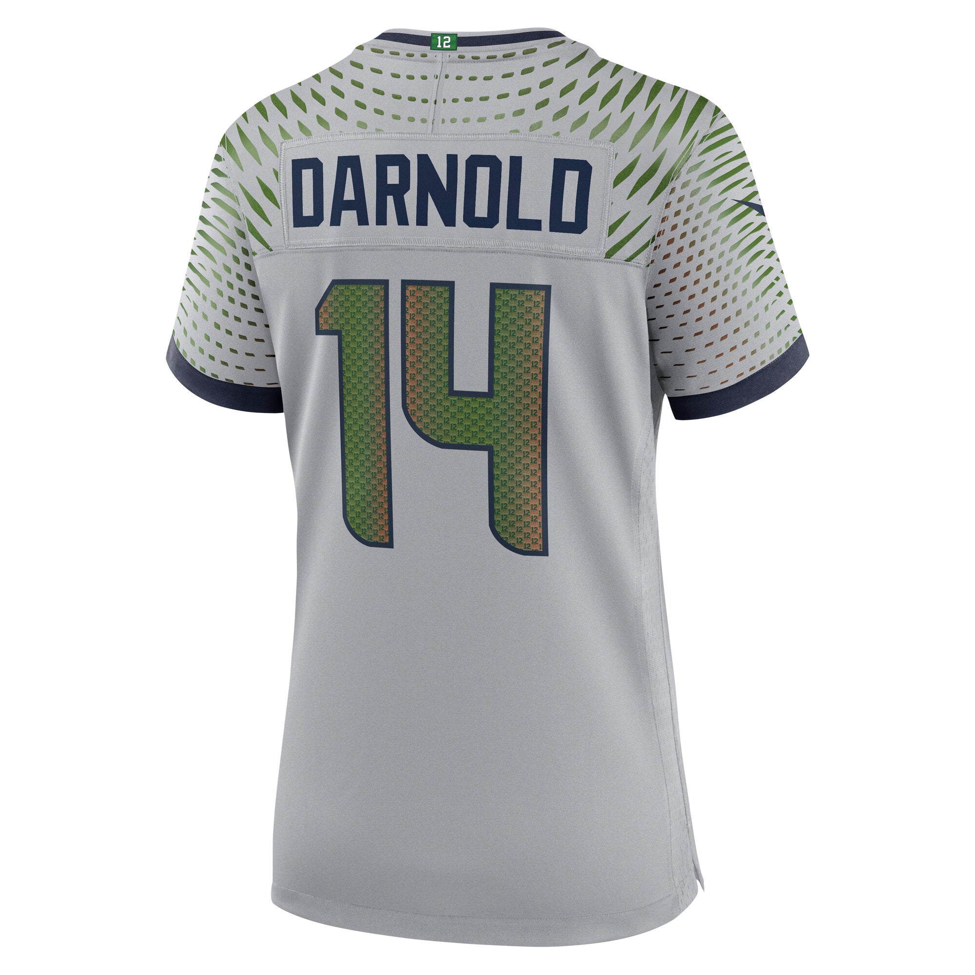 Sam Darnold Seattle Seahawks Nike Women's 2025 Rivalries Collection Game Jersey - Wolf Gray