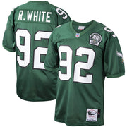 Reggie White Philadelphia Eagles Mitchell &amp; Ness Authentic Throwback Retired Player Jersey - Green