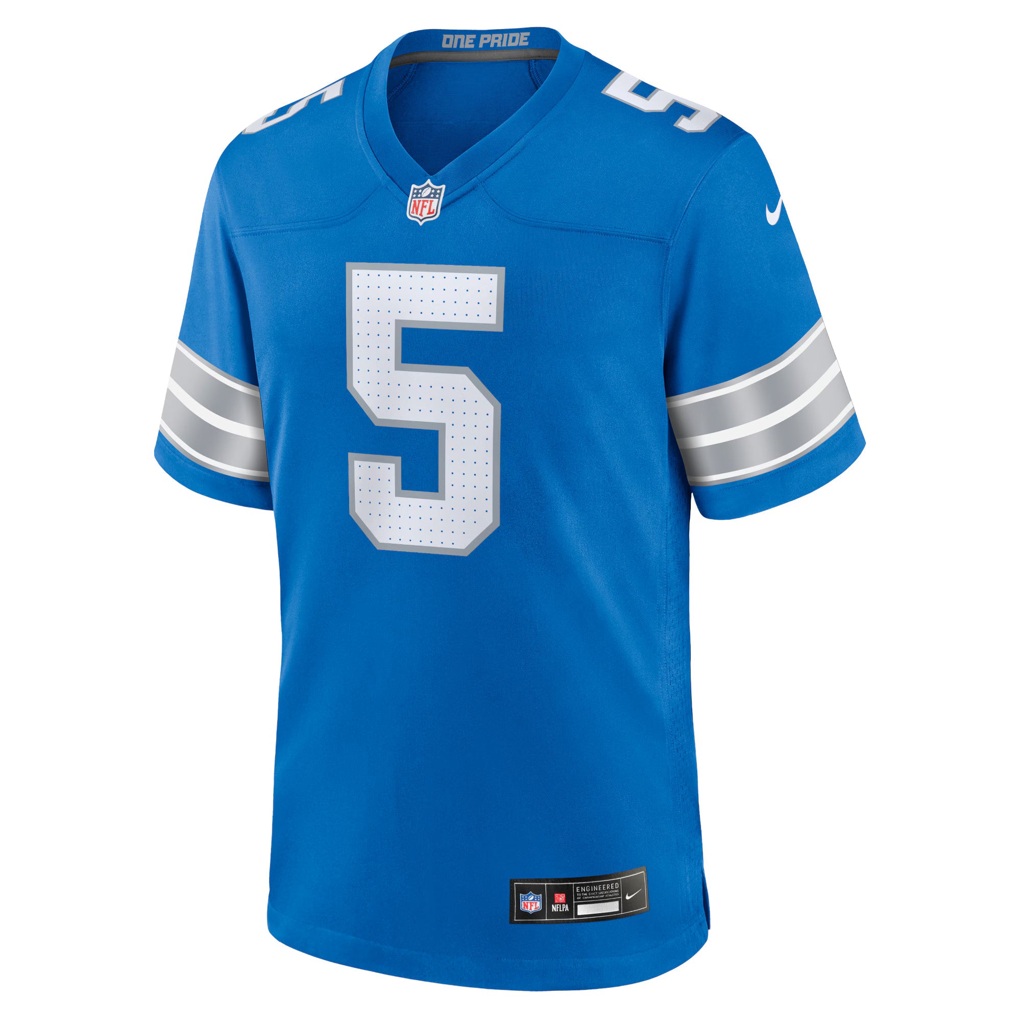 David Montgomery Detroit Lions Nike Game Jersey - Blue