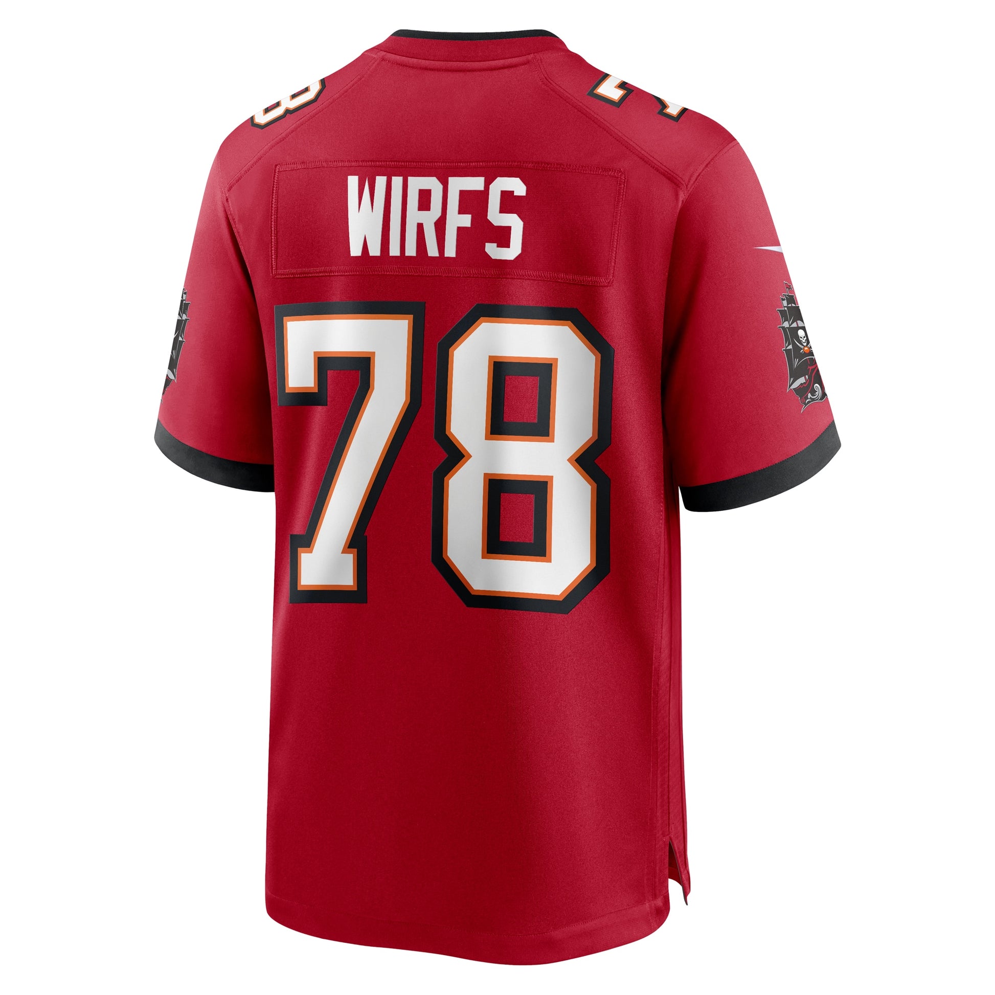 Tristan Wirfs Tampa Bay Buccaneers Nike  Game Jersey -  Red