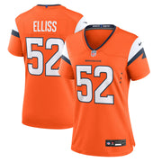 Jonah Elliss Denver Broncos Nike Women's Team Game Jersey -  Orange