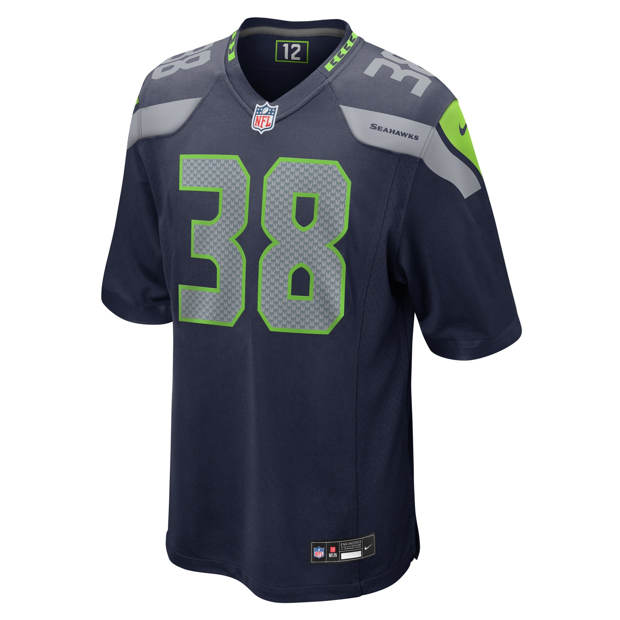 Brady Russell Seattle Seahawks Nike  Game Jersey -  College Navy
