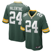 Carrington Valentine Green Bay Packers Nike  Game Jersey -  Green