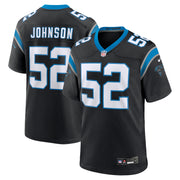 DJ Johnson Carolina Panthers Nike  Game Jersey -  Black
