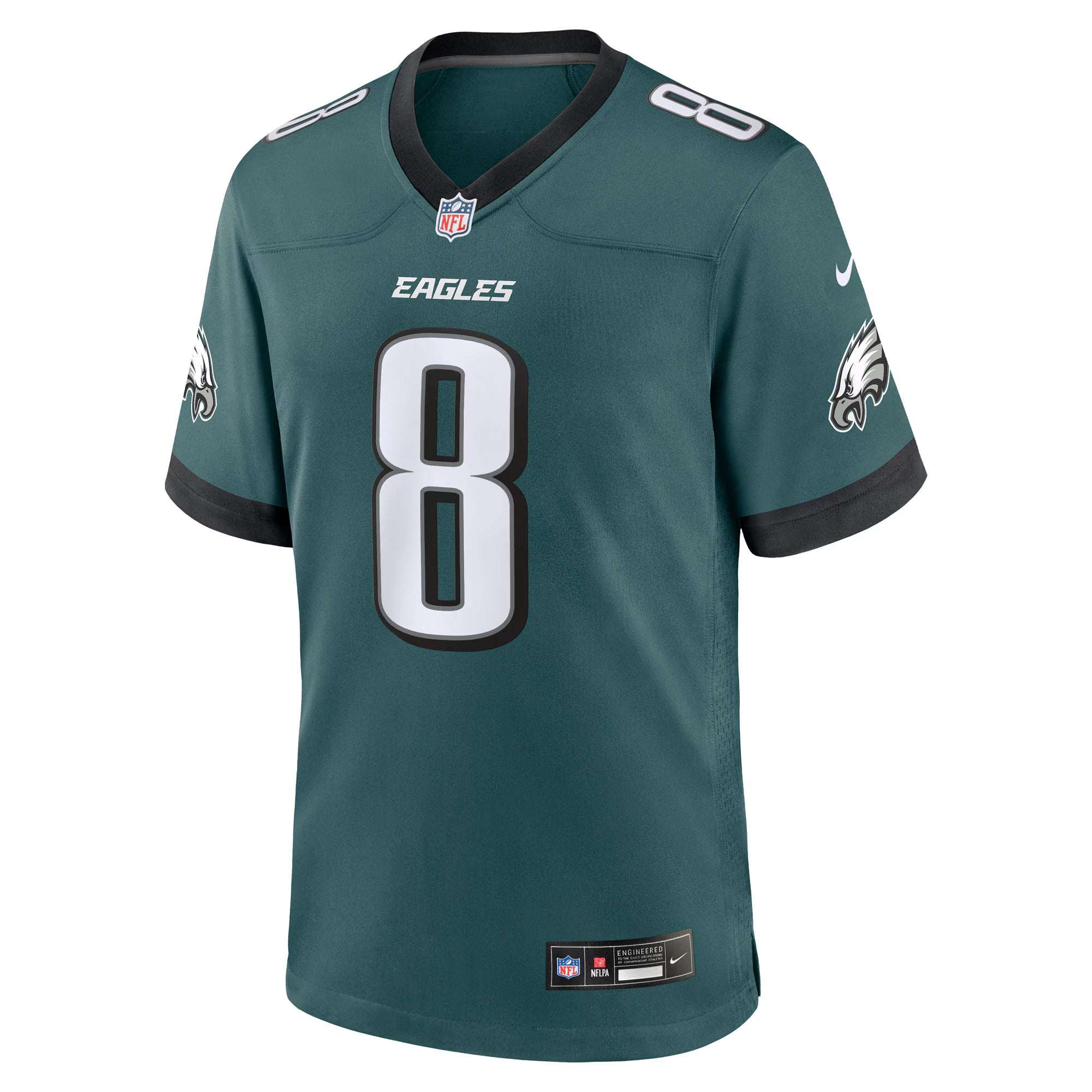 Adoree' Jackson Philadelphia Eagles Nike Team Game Jersey - Midnight Green