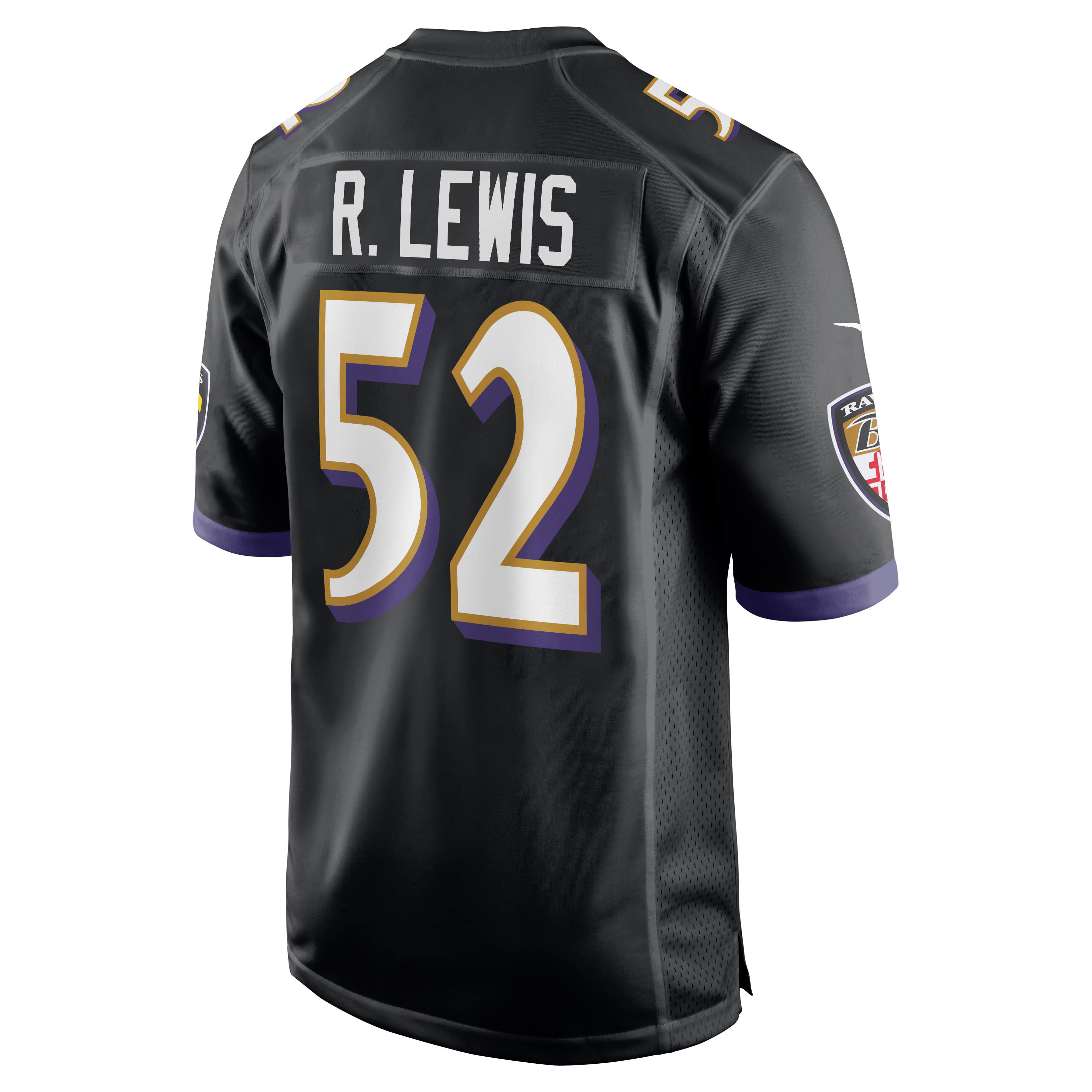 Ray Lewis Baltimore Ravens Nike Retired Player Alternate Game Jersey - Black