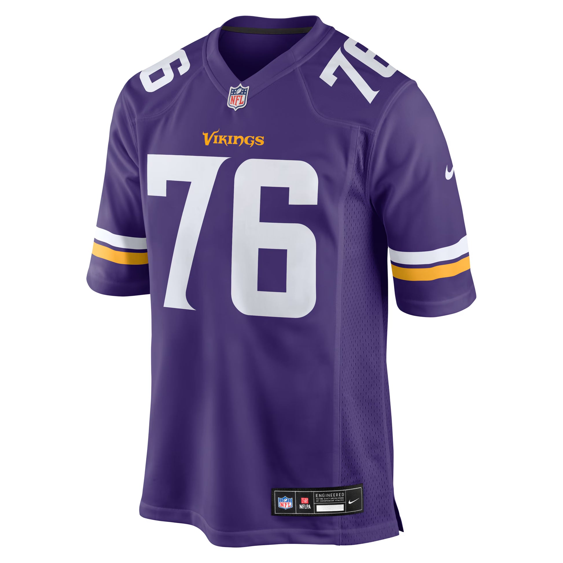 Will Fries Minnesota Vikings Nike Team Game Jersey -  Purple