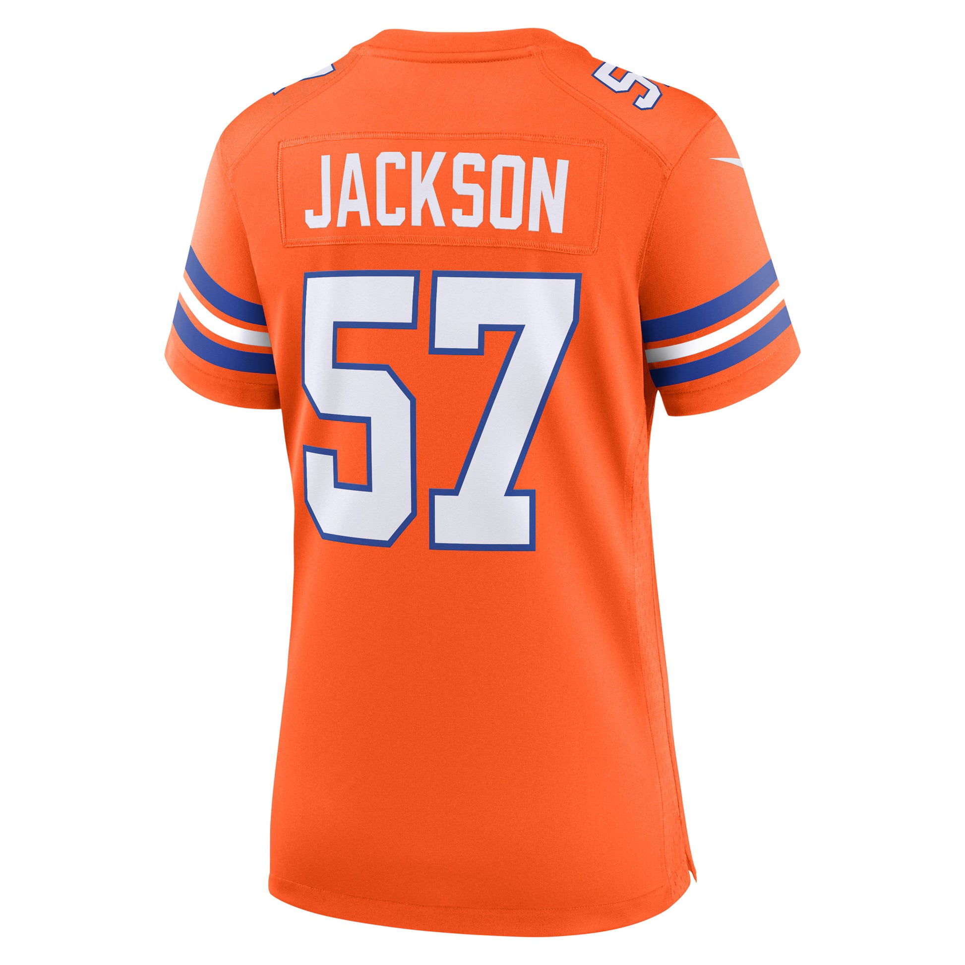Tom Jackson Denver Broncos Nike Women's Mile High Collection 1977 Throwback Retired Player Game Jersey - Orange