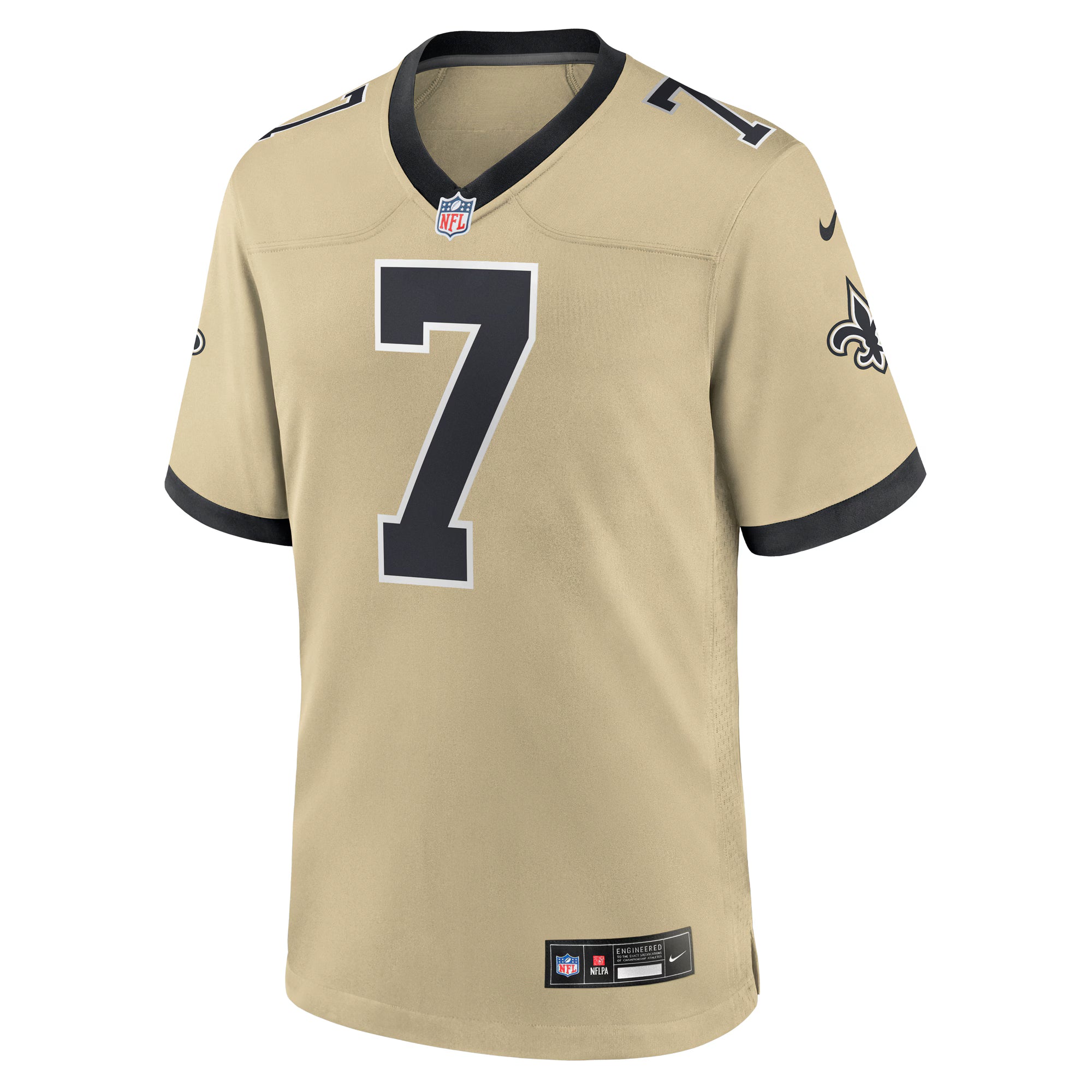 Taysom Hill New Orleans Saints Nike Gameday Golds Alternate Game Player Jersey - Gold