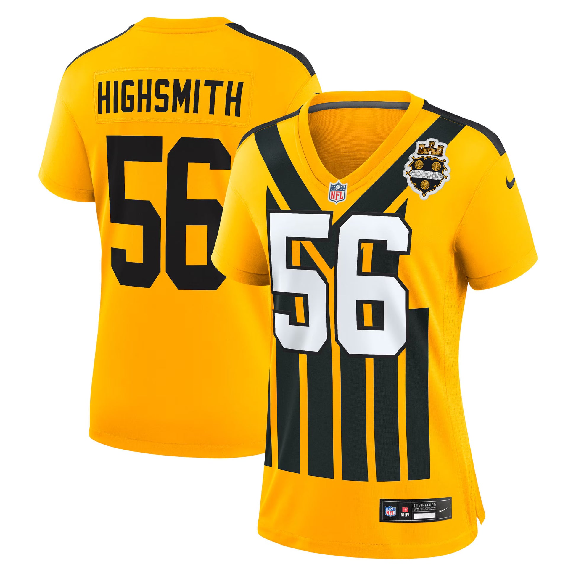 Alex Highsmith Pittsburgh Steelers Nike Women's Alternate Game Jersey -  Gold
