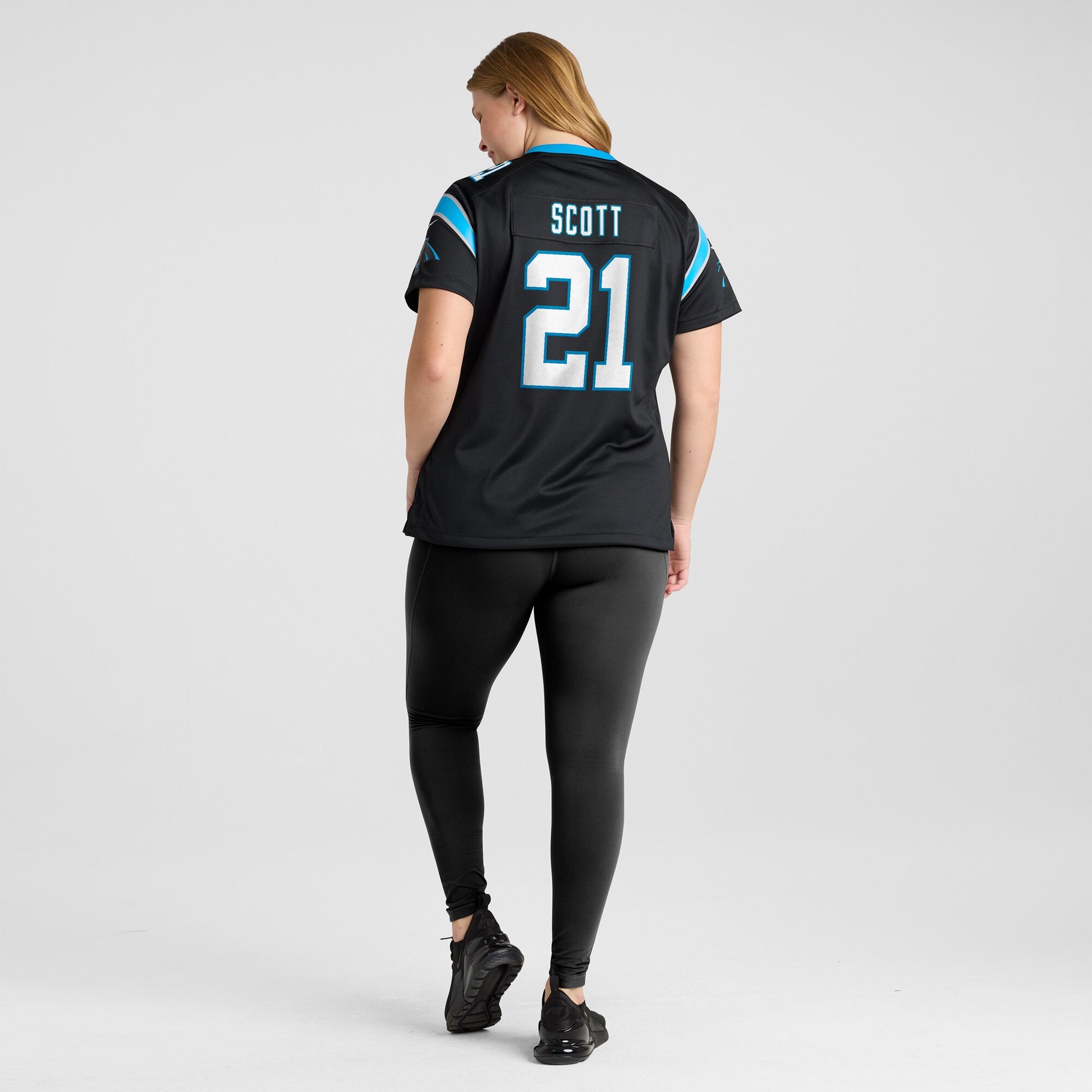Nick Scott Carolina Panthers Nike Women's  Game Jersey -  Black
