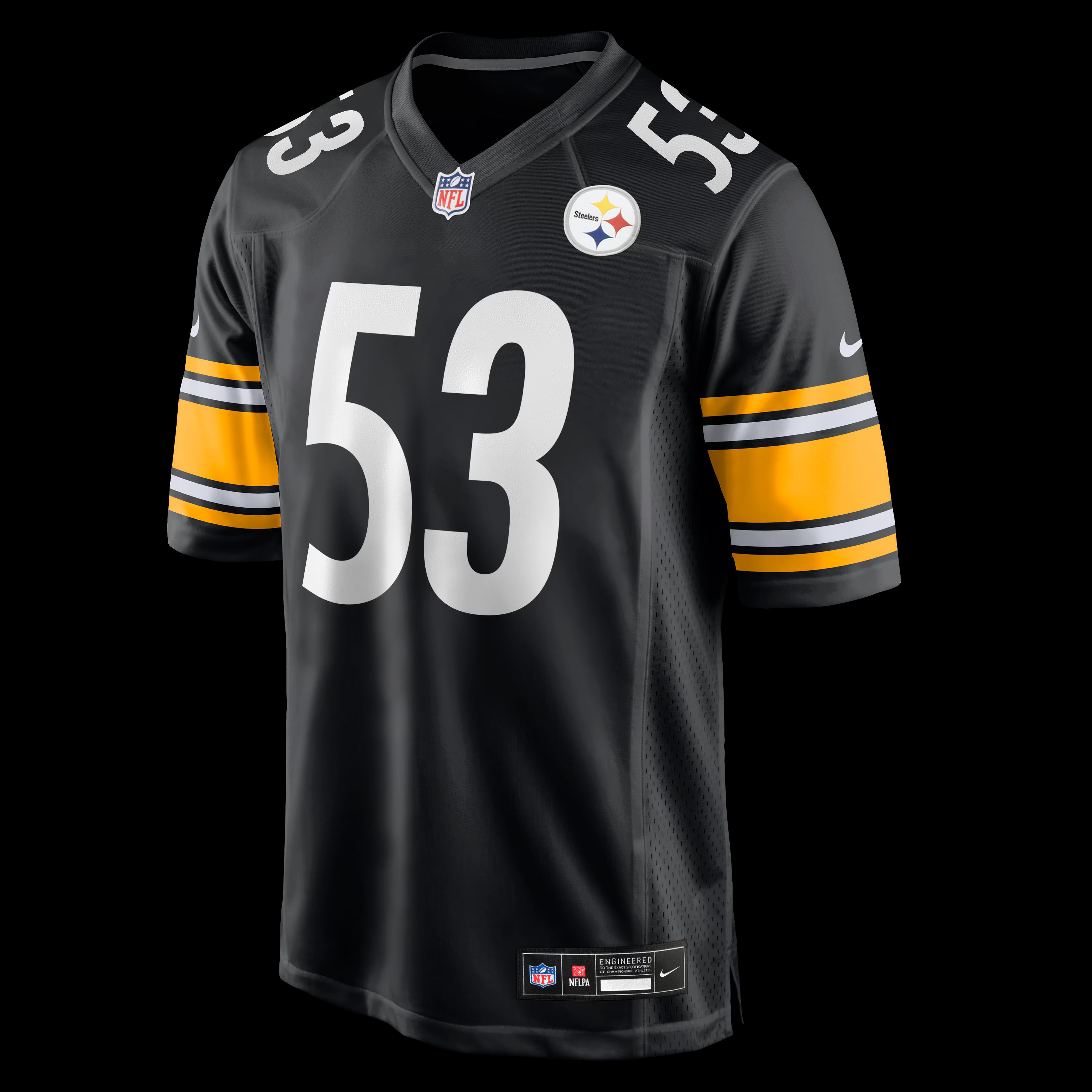JaWhaun Bentley Pittsburgh Steelers Nike Team Game Jersey -  Black