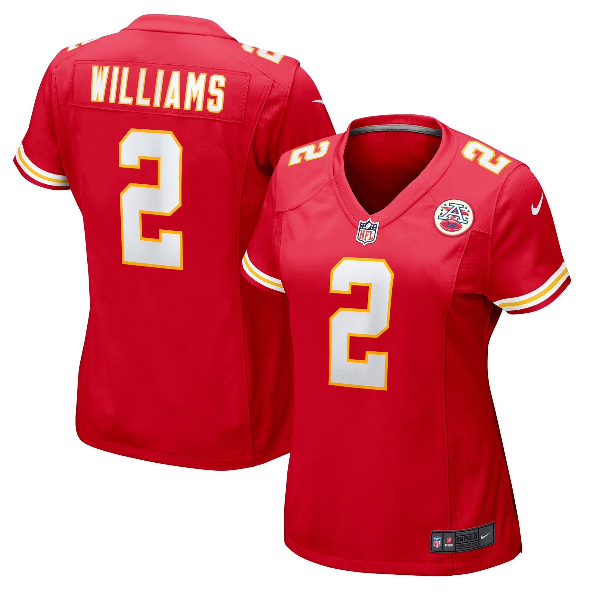 Joshua Williams Kansas City Chiefs Nike Women's  Game Jersey -  Red