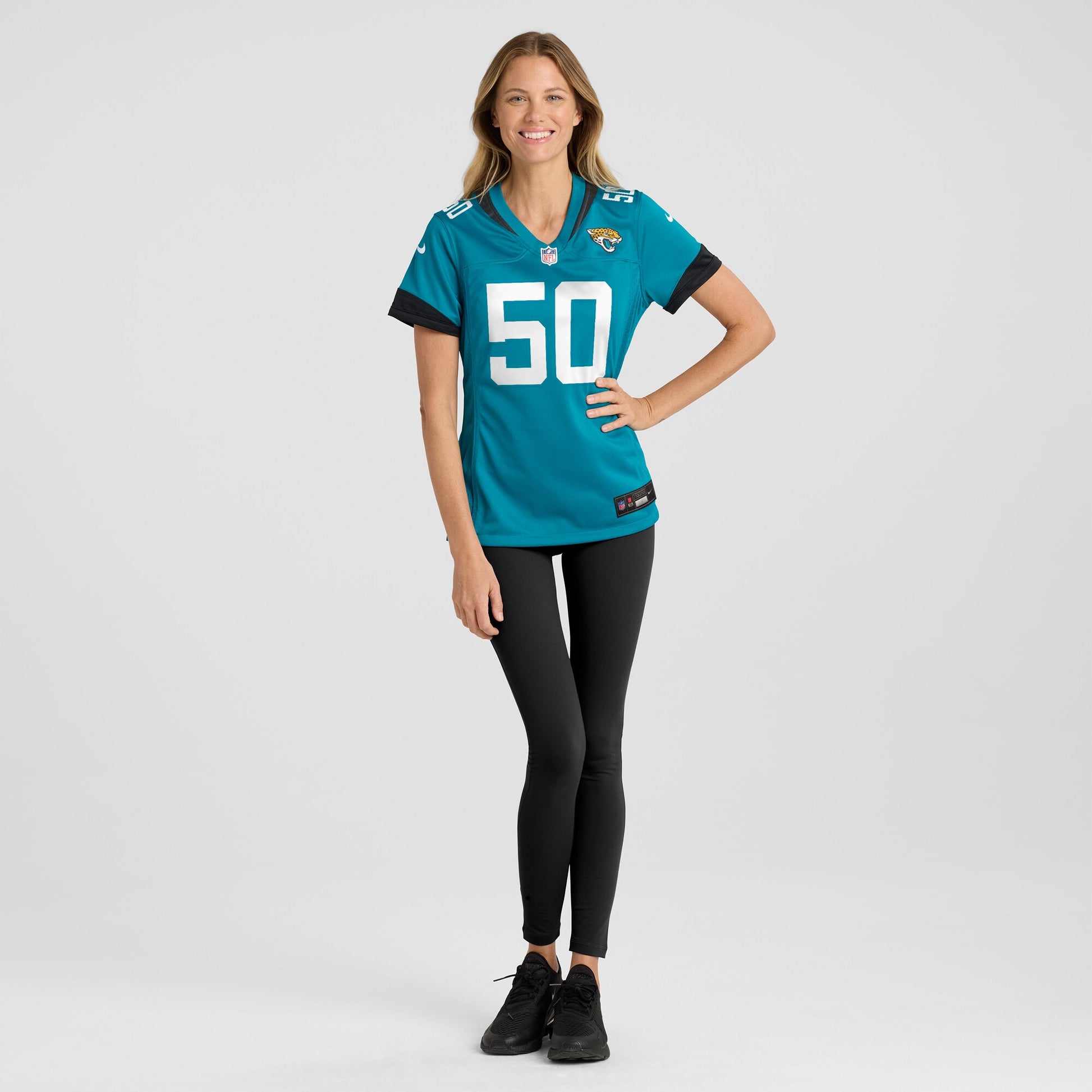 Shaquille Quarterman Jacksonville Jaguars Nike Women's Game Jersey - Teal