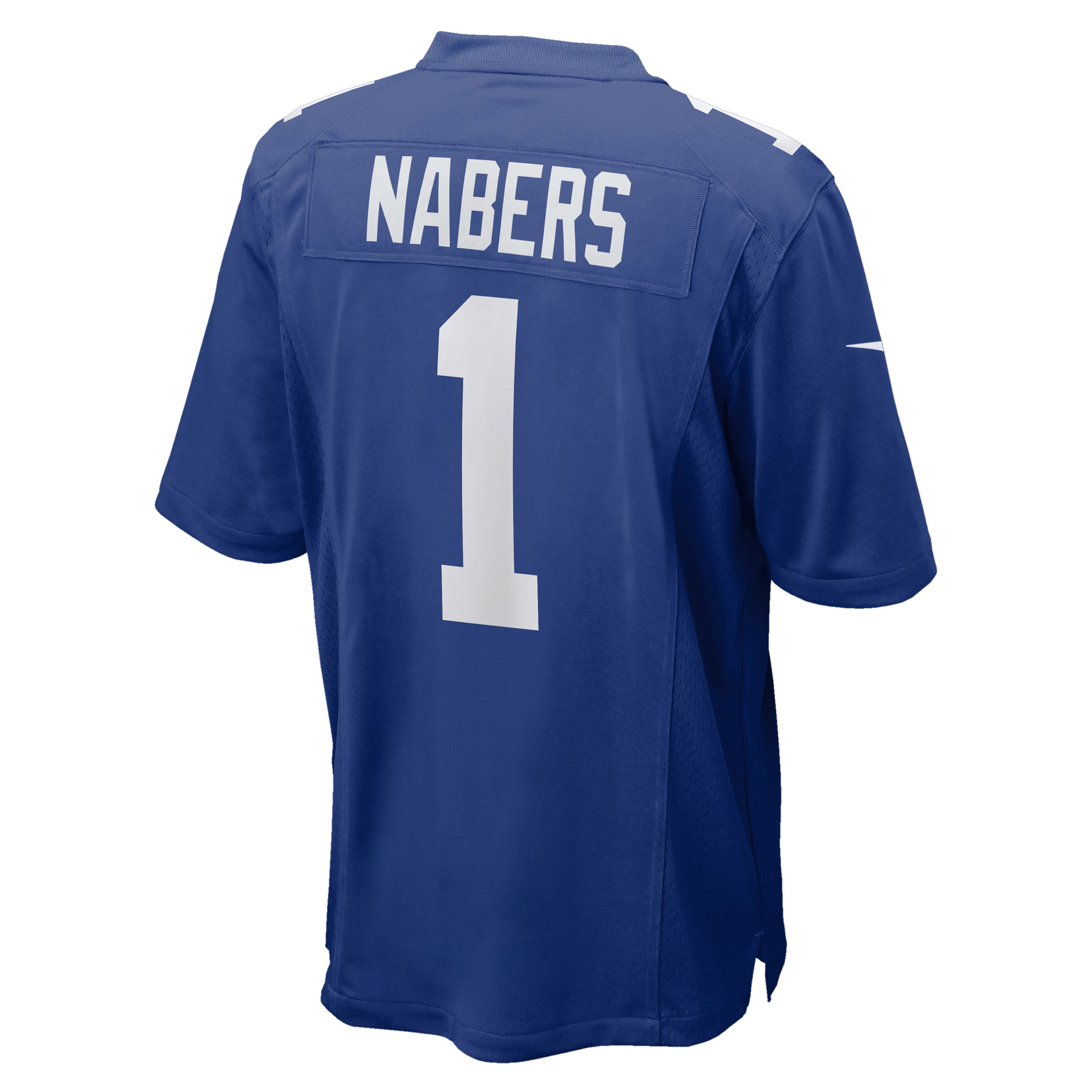 Malik Nabers New York Giants Nike  Player Game Jersey - Royal