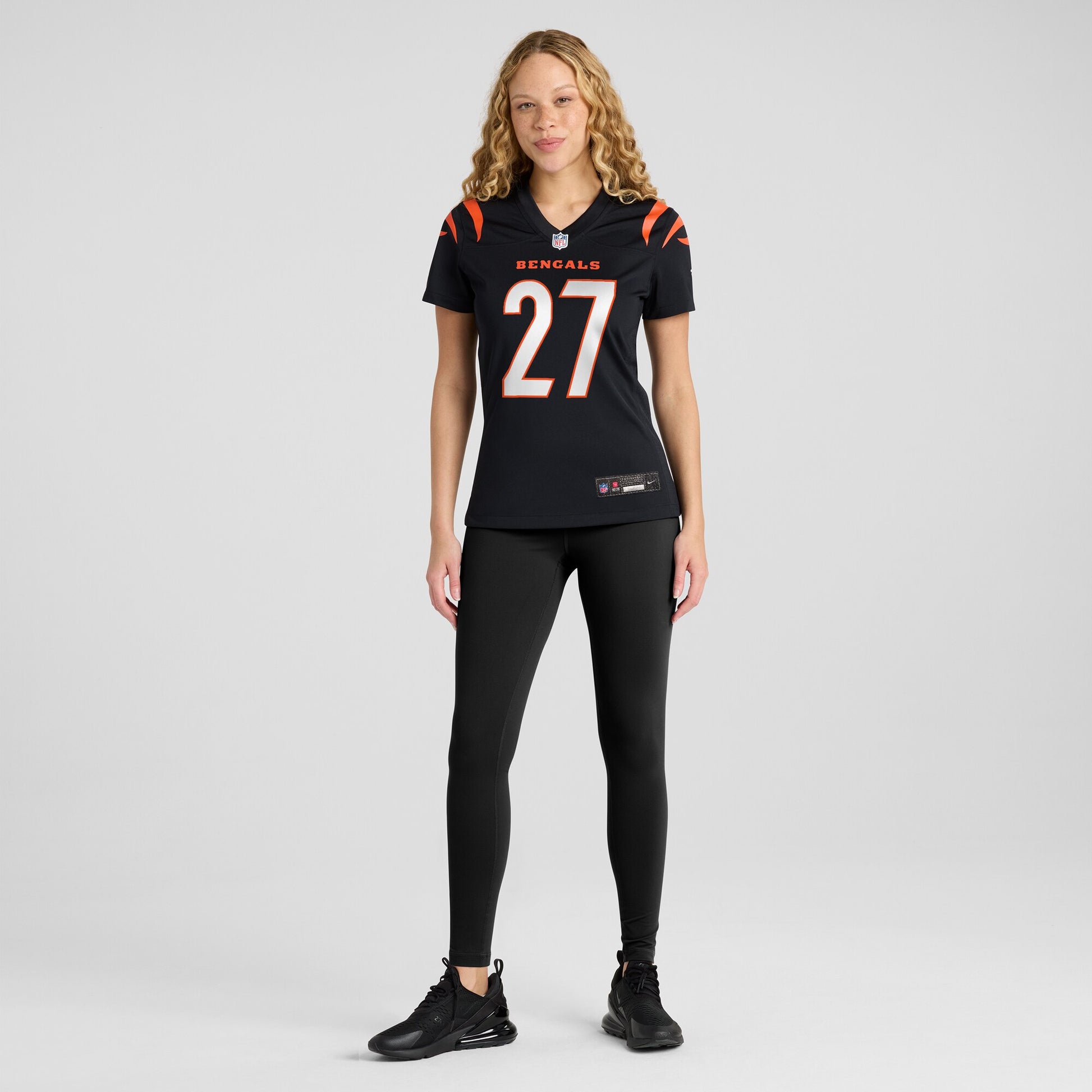Jordan Battle Cincinnati Bengals Nike Women's Team Game Jersey -  Black