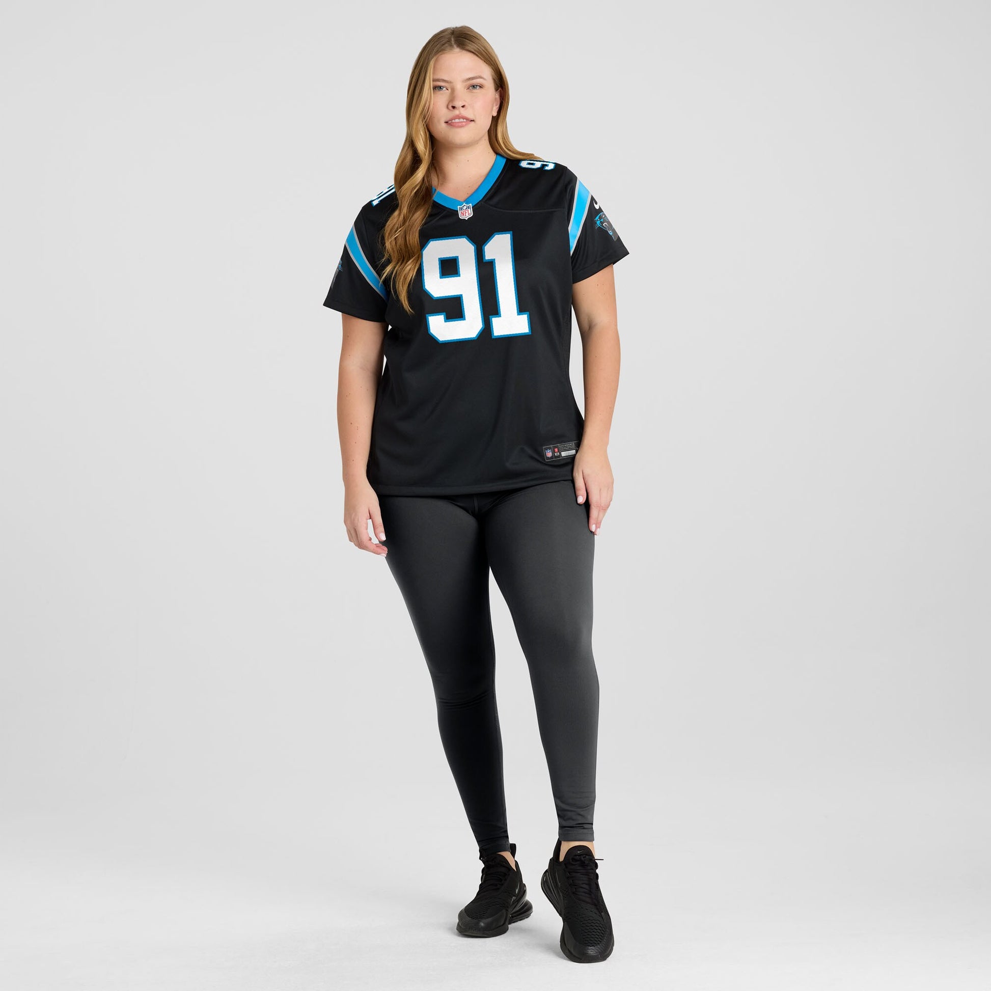 Patrick Jones II Carolina Panthers Nike Women's Team Game Jersey -  Black