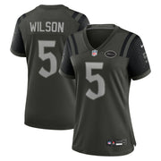 Garrett Wilson New York Jets Nike Women's 2025 Rivalries Collection Game Jersey - Gotham Green