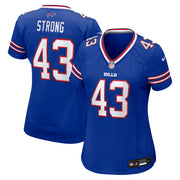 Dorian Strong Buffalo Bills Nike Women's Team Game Jersey -  Royal