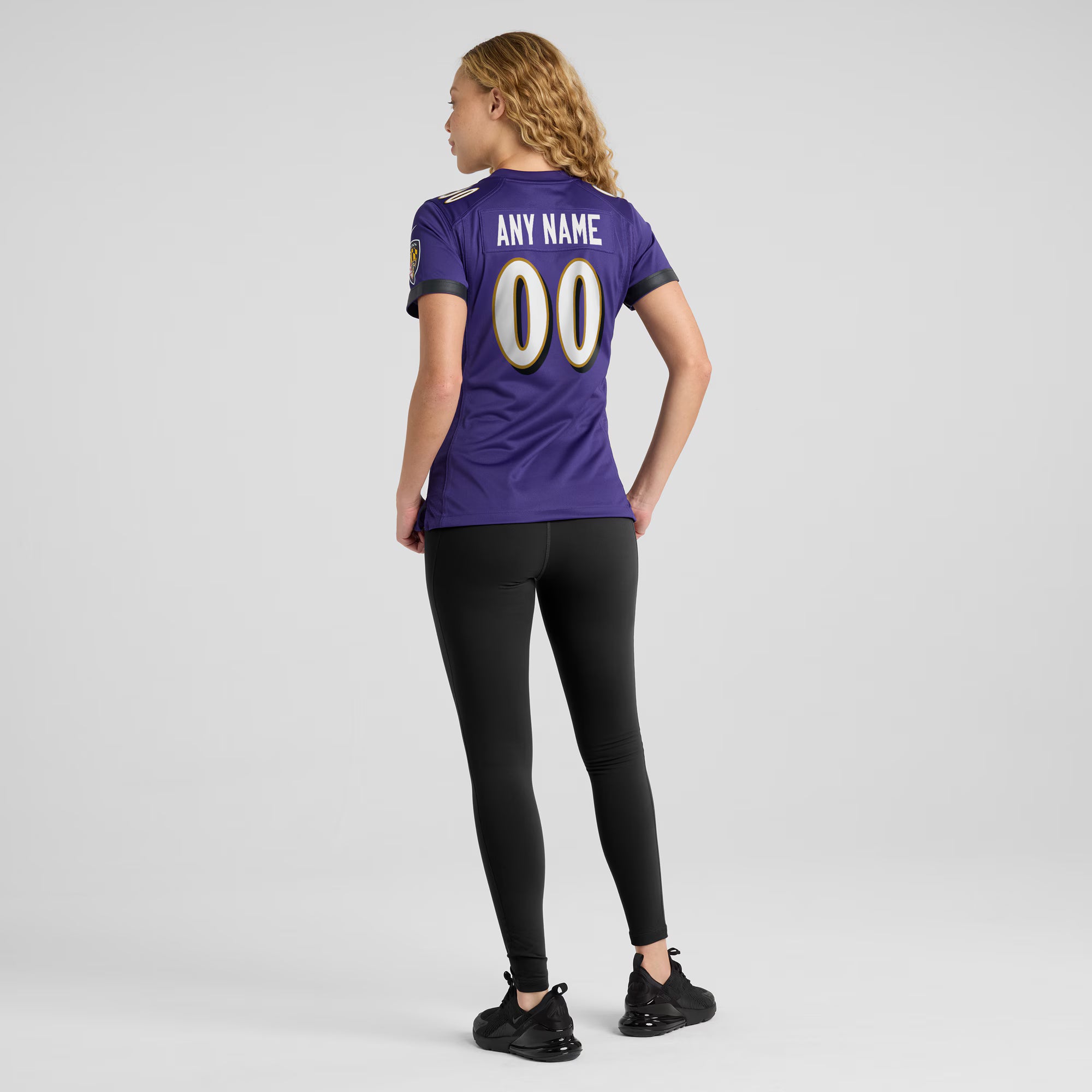 Baltimore Ravens Nike Women's Custom Game Jersey - Purple
