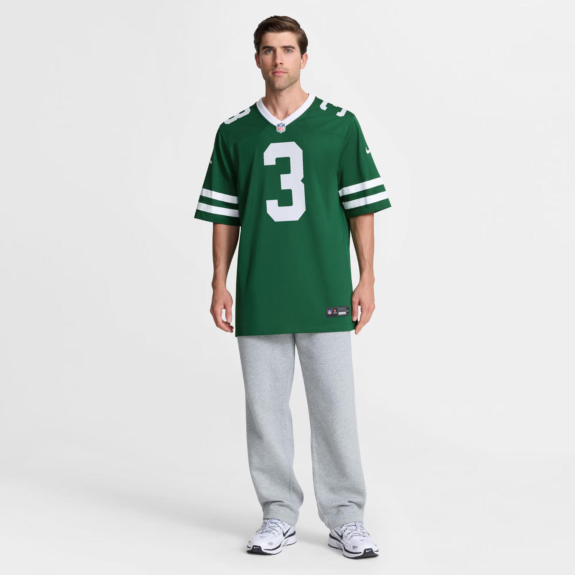 John Metchie III New York Jets Nike Team Game Jersey - Legacy Green