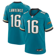 Trevor Lawrence Jacksonville Jaguars Nike Prowler Throwback Player Game Jersey - Teal