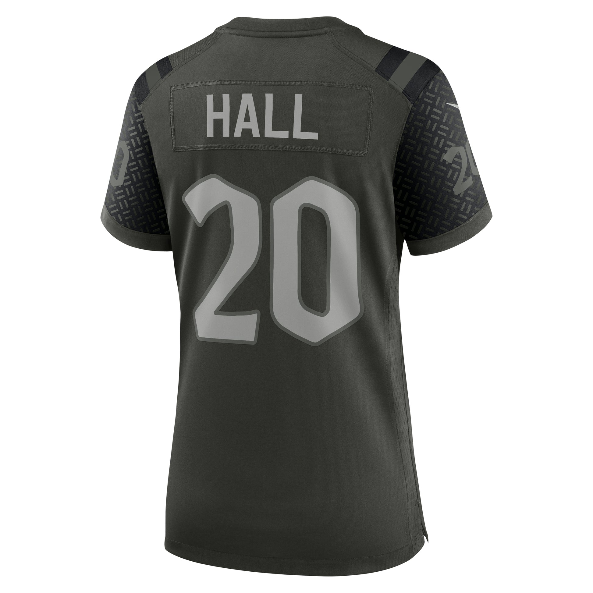 Breece Hall New York Jets Nike Women's 2025 Rivalries Collection Game Jersey - Gotham Green