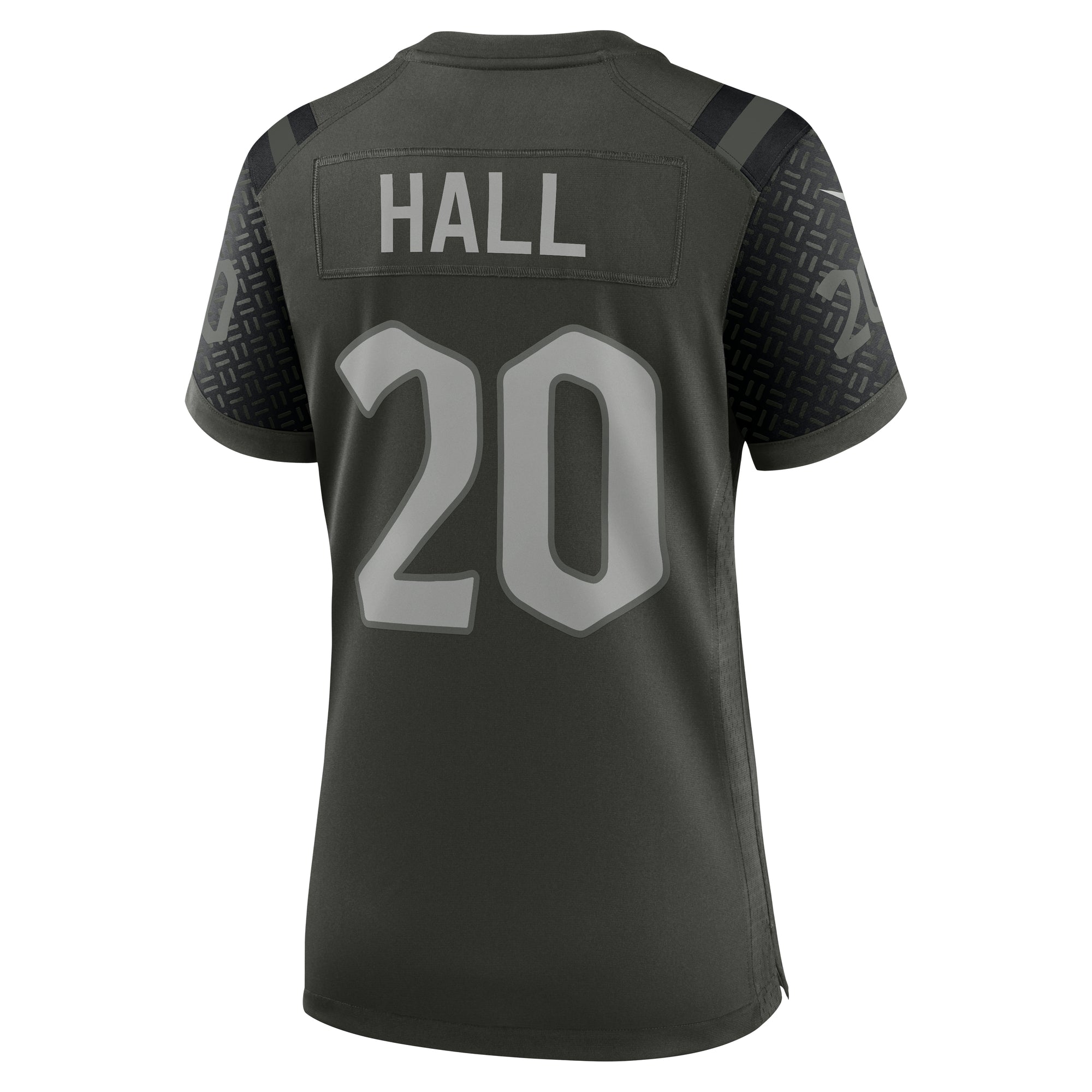 Breece Hall New York Jets Nike Women's 2025 Rivalries Collection Game Jersey - Gotham Green