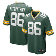 John FitzPatrick Green Bay Packers Nike Team Game Jersey -  Green