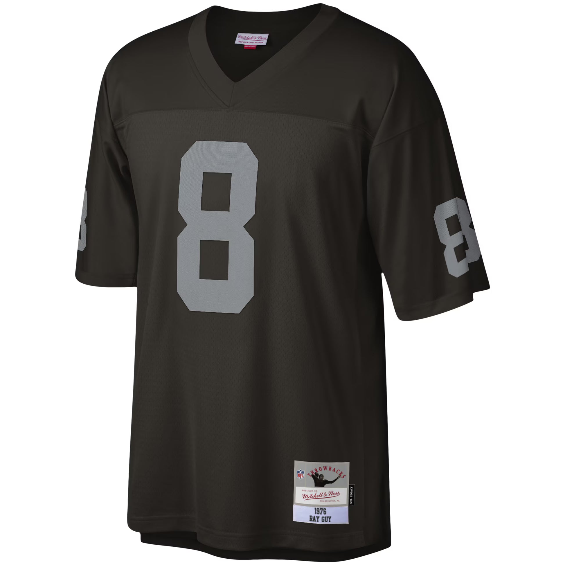 Ray Guy Las Vegas Raiders Mitchell &amp; Ness Legacy Replica Jersey - Black