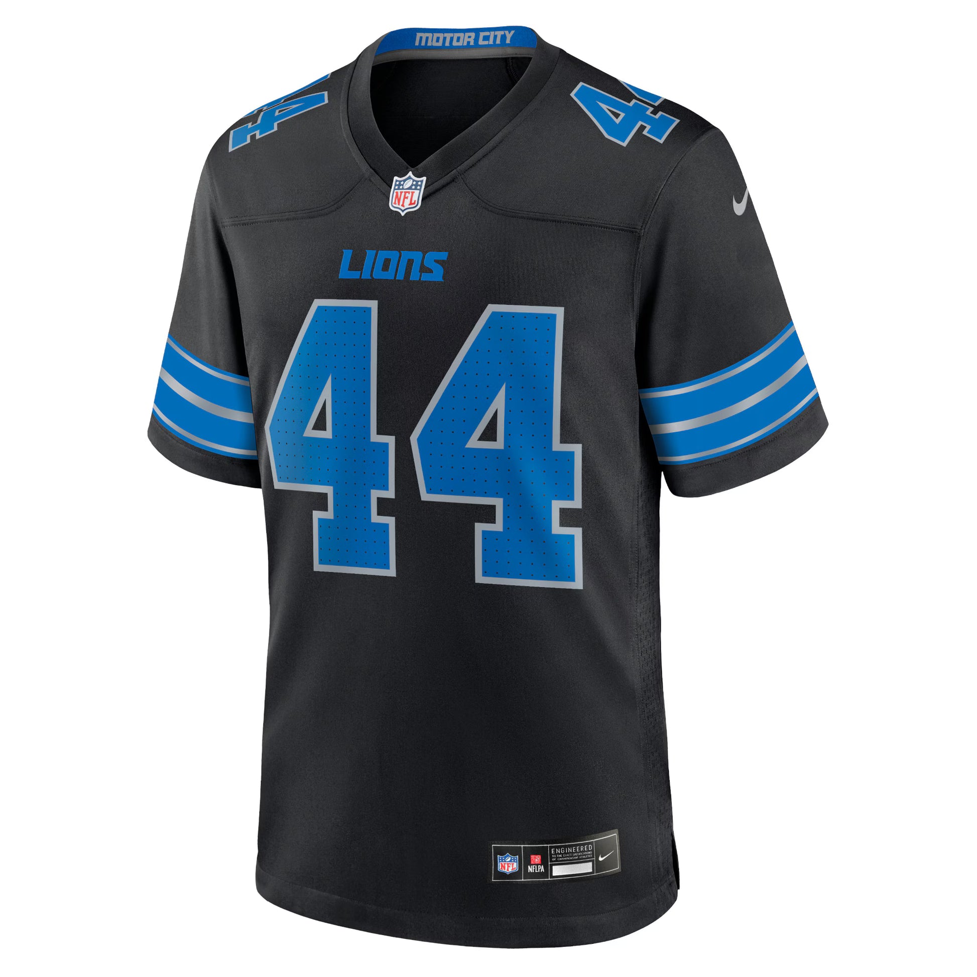 Malcolm Rodriguez Detroit Lions Nike 2nd Alternate Game Jersey - Black