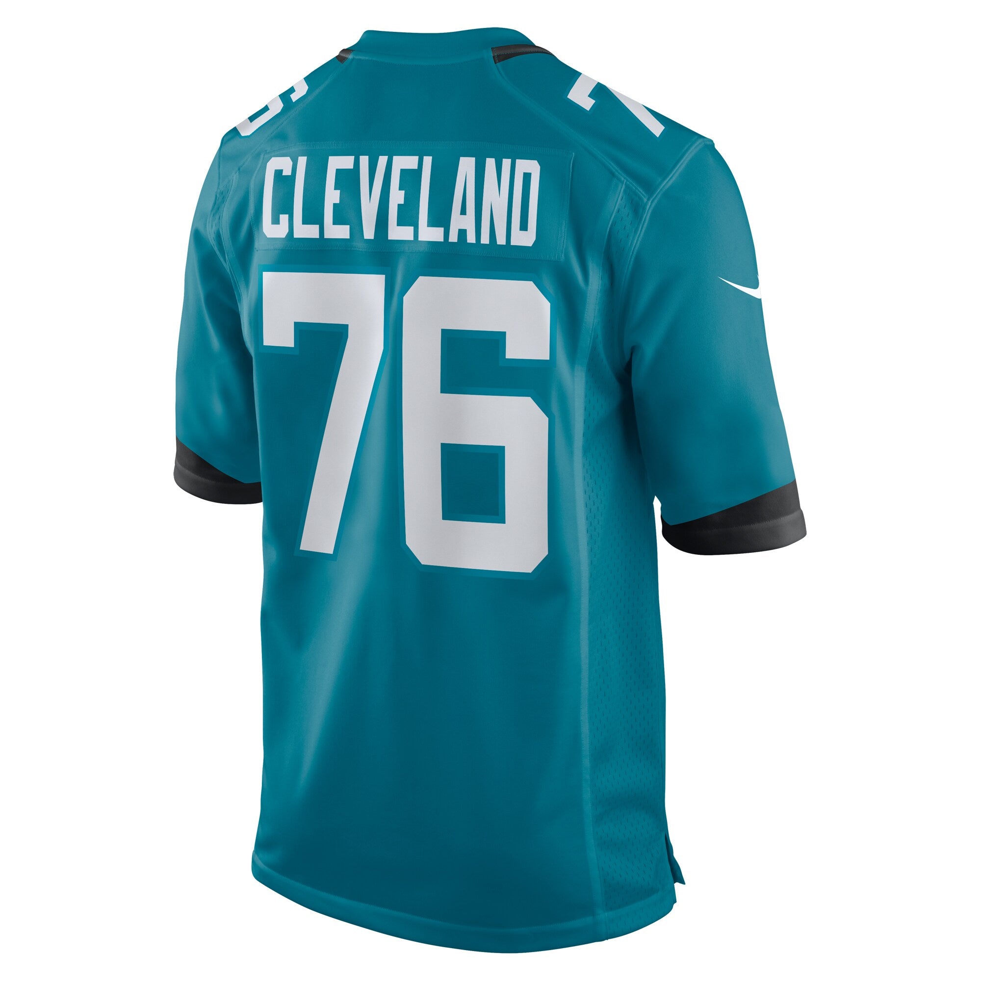 Ezra Cleveland Jacksonville Jaguars Nike  Game Jersey -  Teal