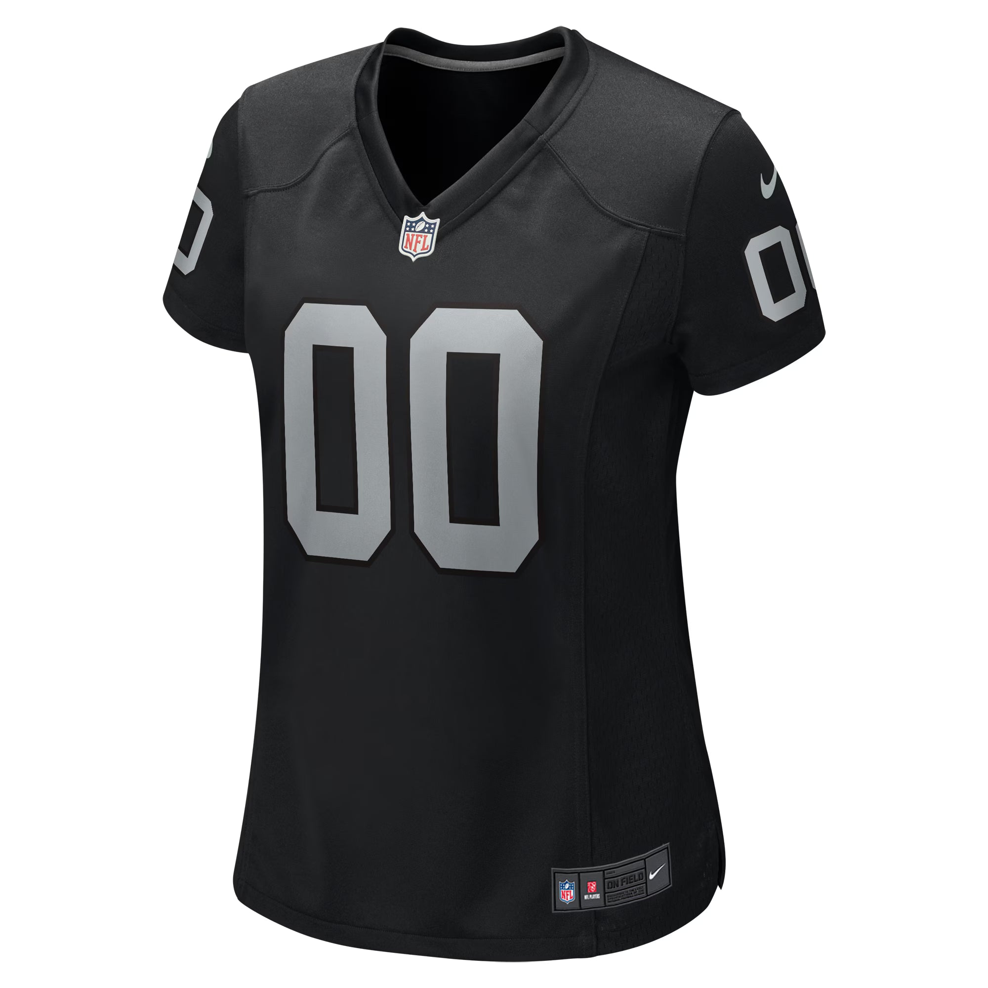 Las Vegas Raiders Nike Women's Custom Game Jersey - Black