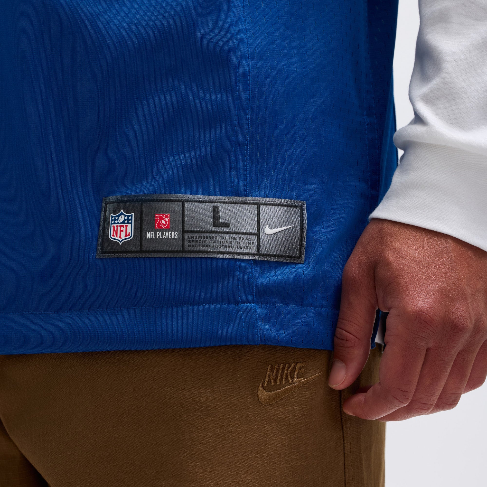 Men's Nike Quenton Nelson Royal Indianapolis Colts Alternate Vapor Limited Jersey