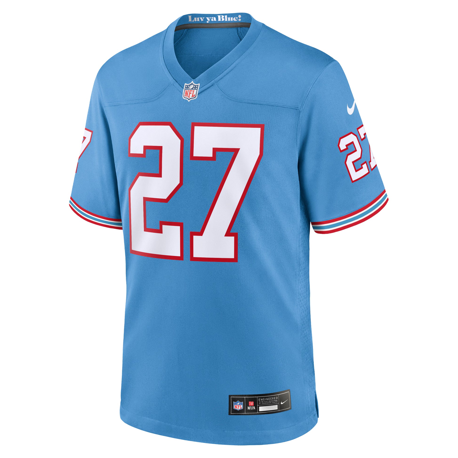Eddie George Tennessee Titans Nike Retired Player Alternate Game Jersey - Light Blue