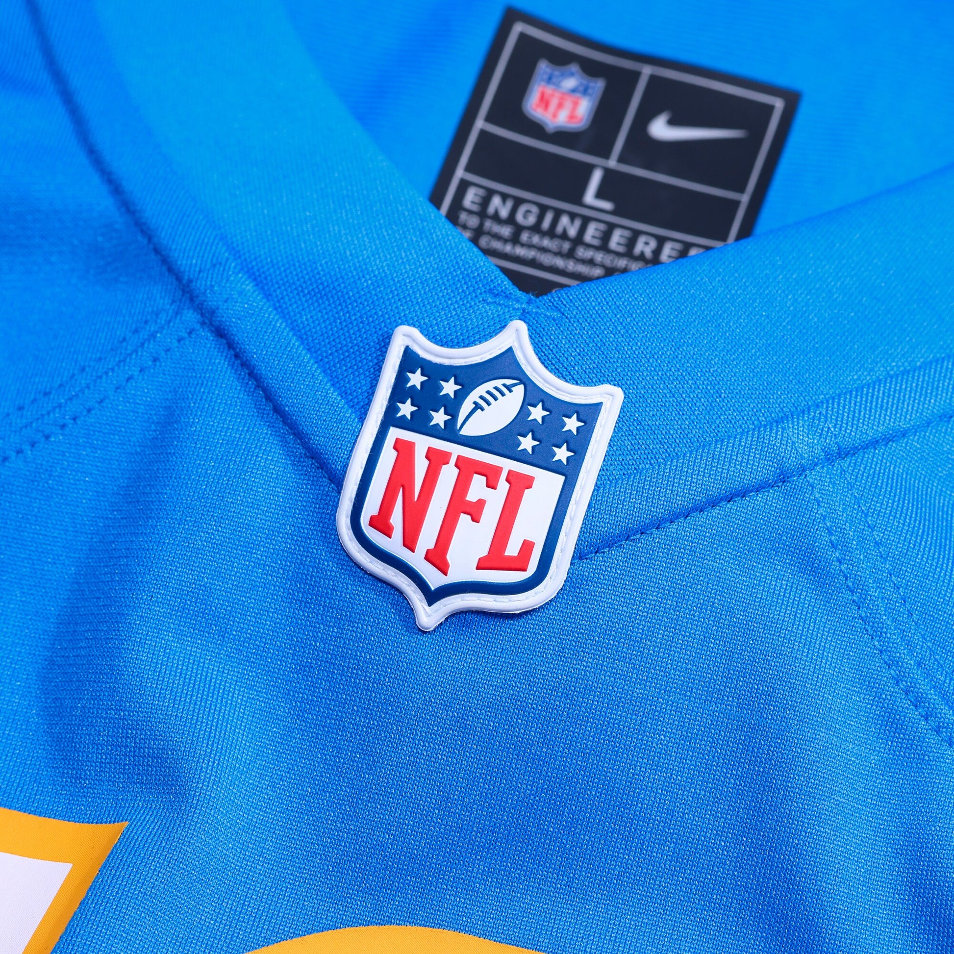 Isas Waxter Los Angeles Chargers Nike Team Game Jersey -  Powder Blue