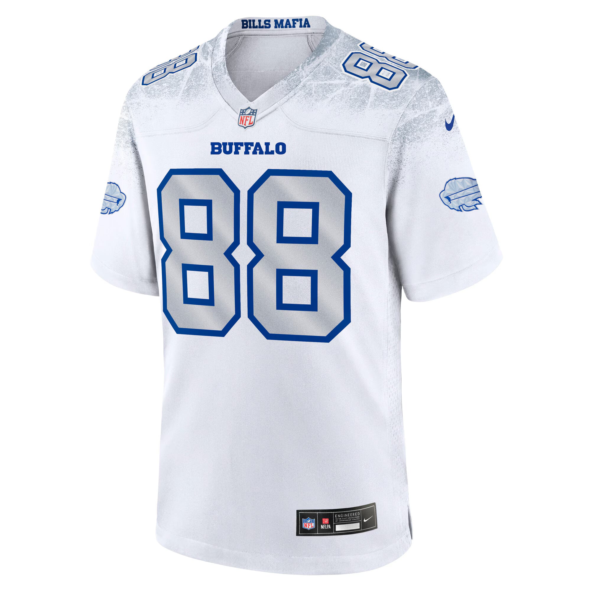 Dawson Knox Buffalo Bills Nike 2025 Rivalries Collection Game Jersey - White