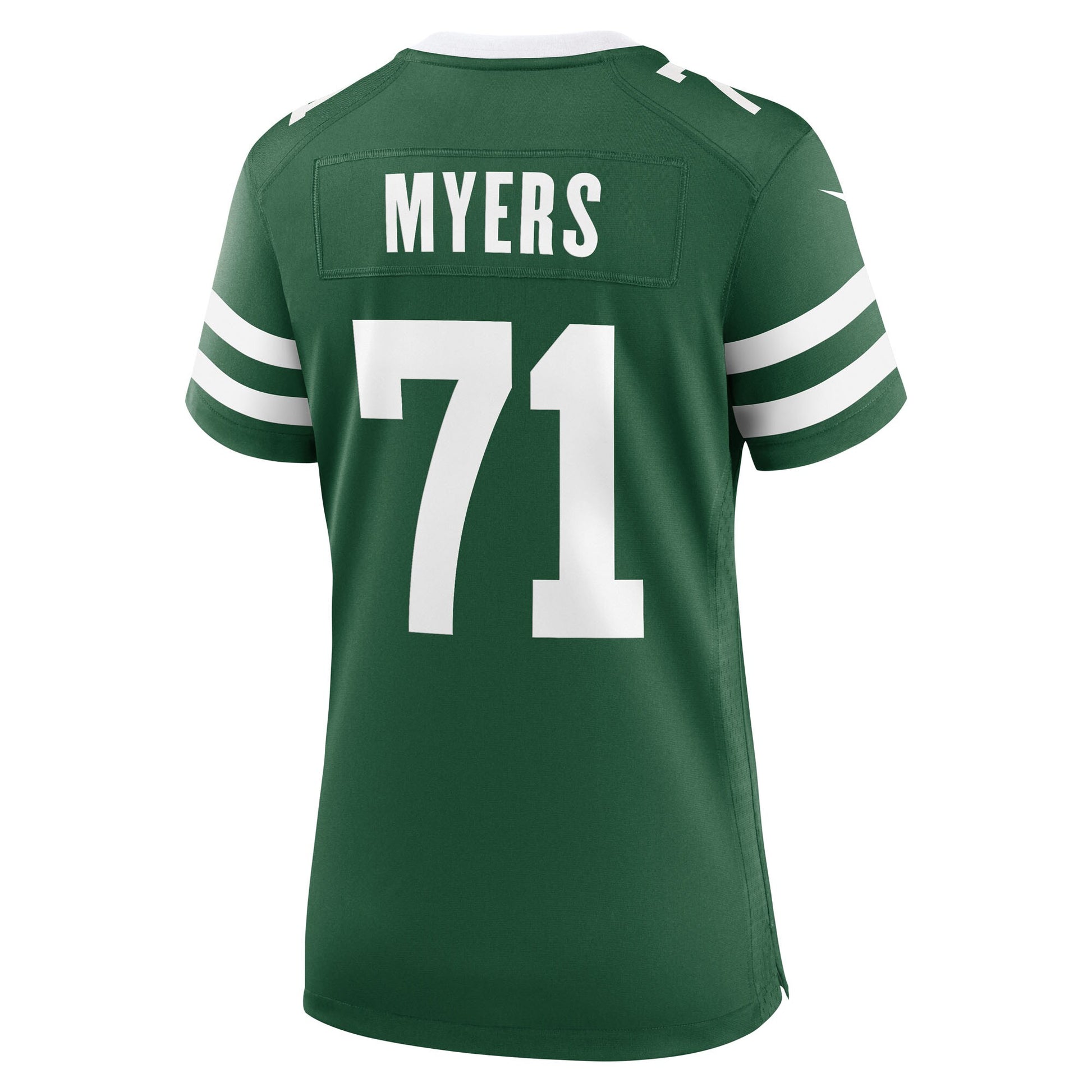 Josh Myers New York Jets Nike Women's Game Jersey - Legacy Green